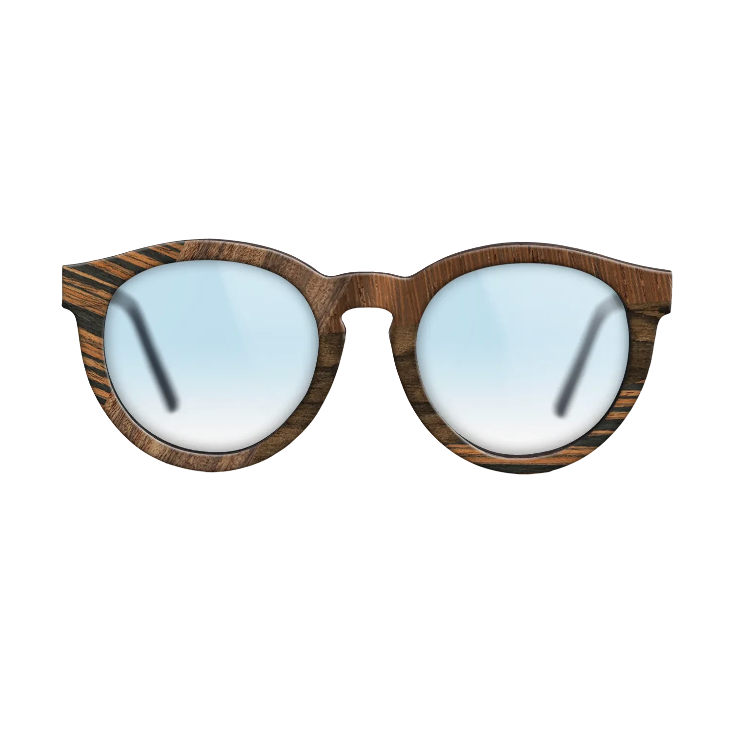 Santos Rosewood Dark,Poplar Dyed: Turquoise,Italian Ebony,Wenge,Walnut Claro Dark: Bauhaus - The Rebel - Round - 1857 - SIRIS wood optic