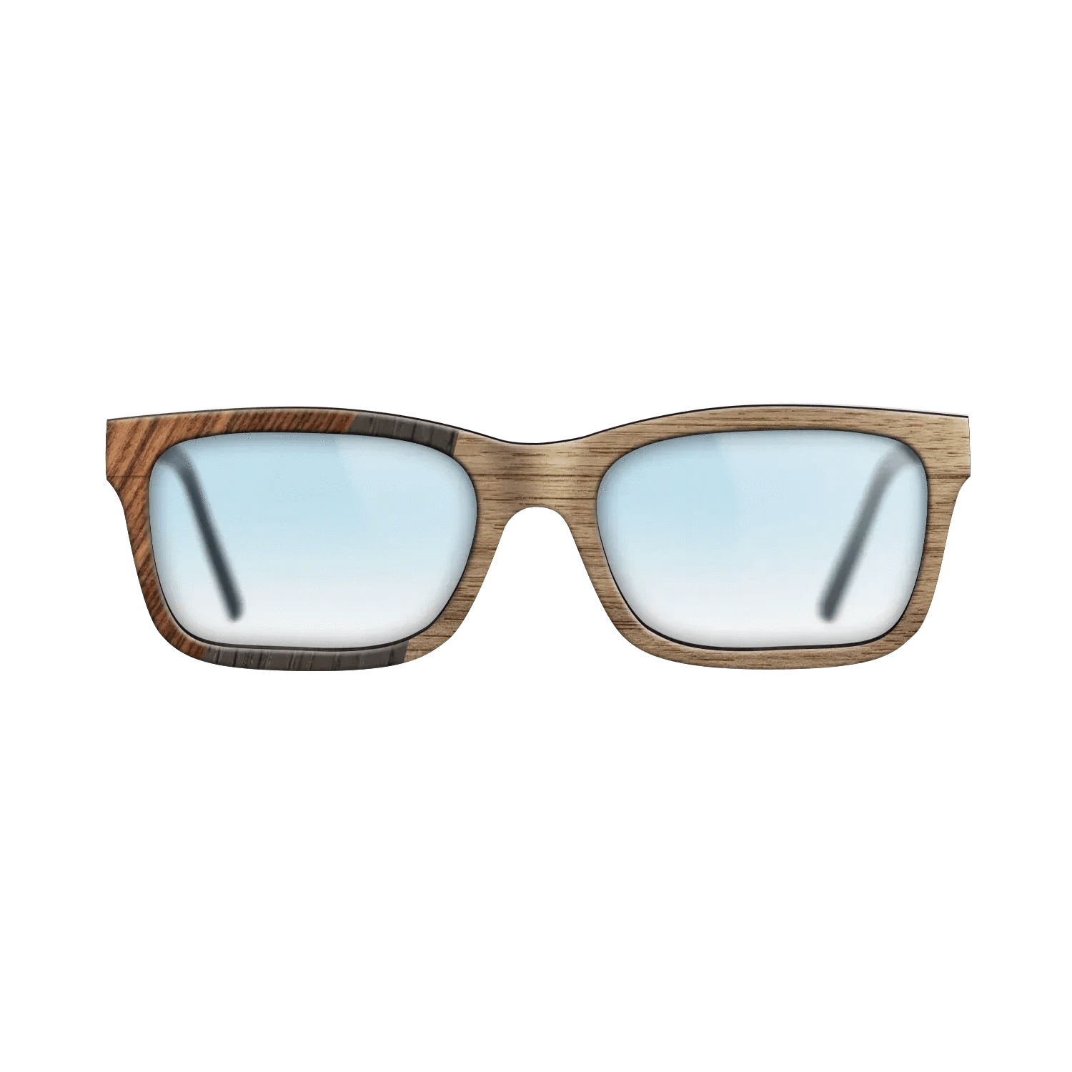 Walnut: Straight Grain,Olive Burl,Fumed Oak,Kingwood: Bauhaus - The Sage - Rectangle - 961 - SIRIS wood optic