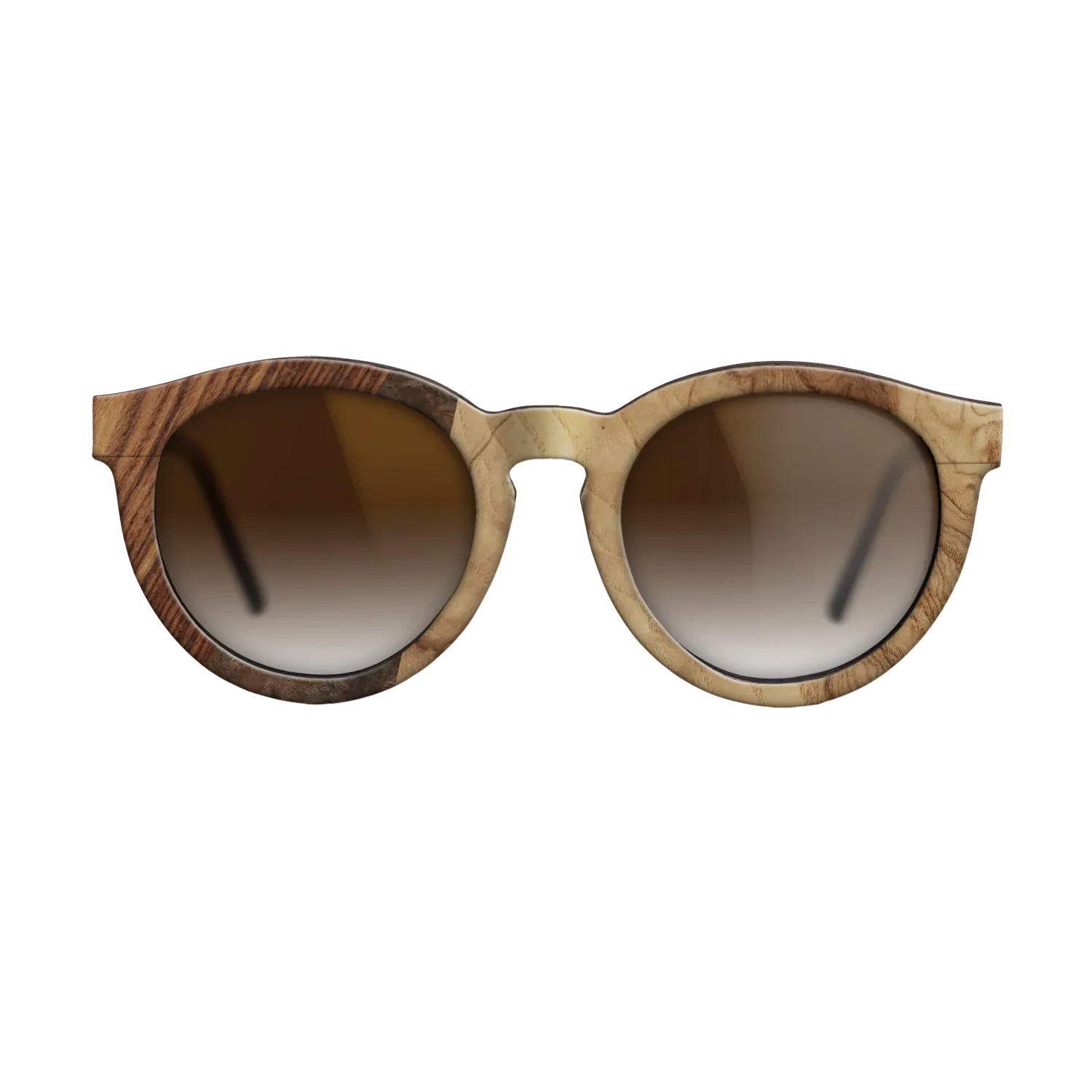 Olive Burl,Walnut: Straight Grain,Kingwood: Bauhaus - The Rebel - Round - 1561 - SIRIS wood optic