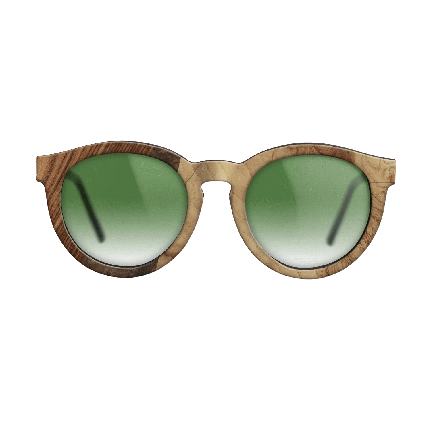 Olive Burl,Walnut: Straight Grain,Kingwood: Bauhaus - The Rebel - Round - 1561 - SIRIS wood optic