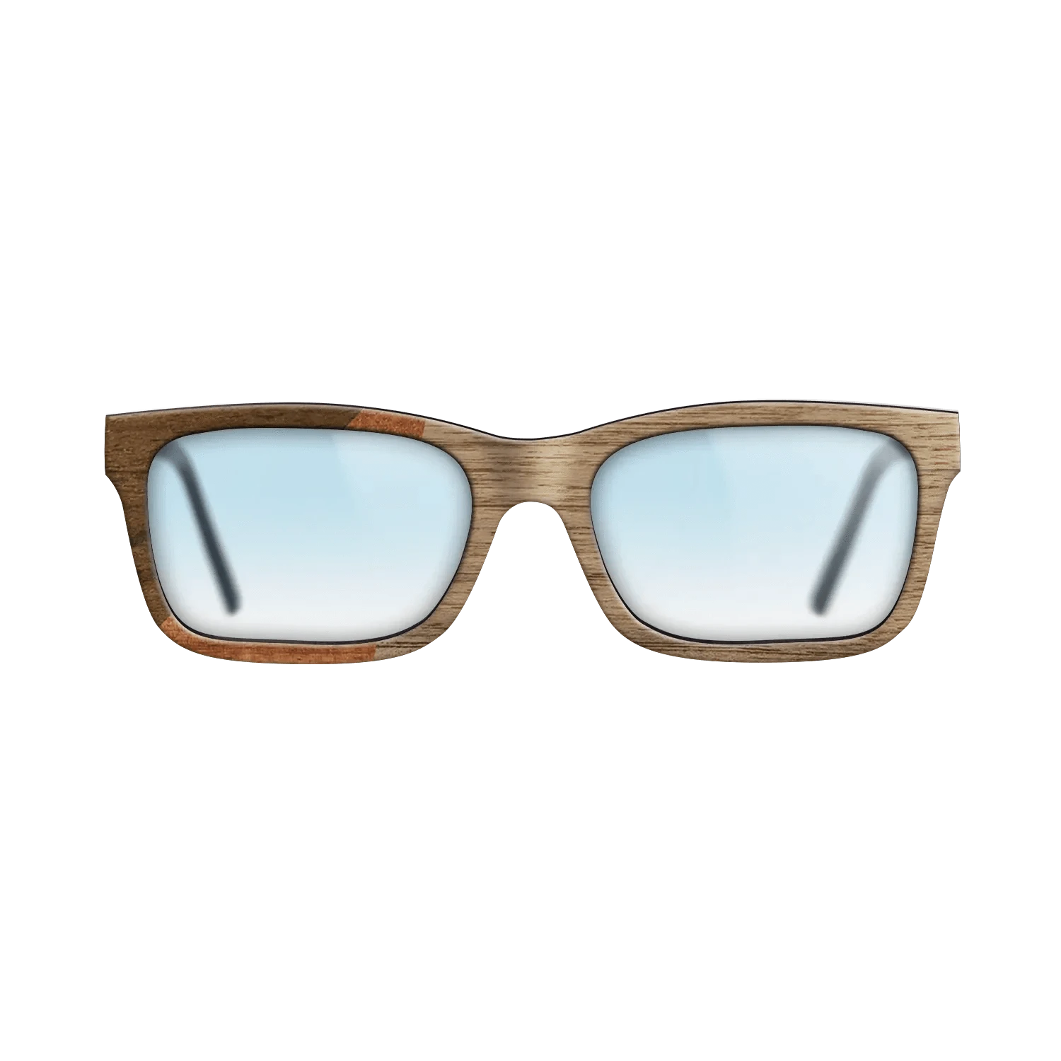 Walnut: Straight Grain,Ziricote Dark Quartered,Koa: Bauhaus - The Sage - Rectangle - 1240 - SIRIS wood optic