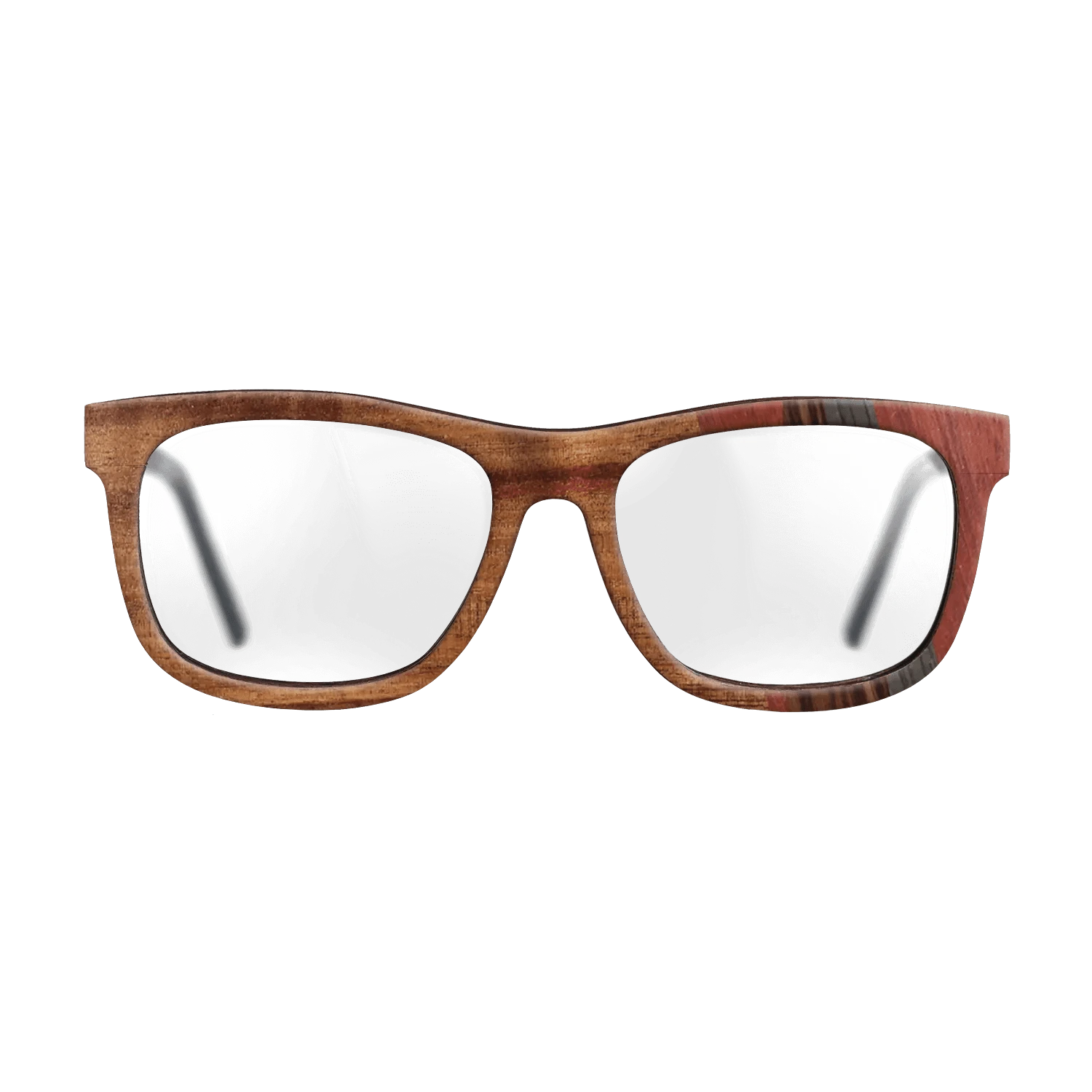 Walnut: Straight Grain,Koa,Poplar Dyed: Red,Kingwood,Fumed Oak: Fractal - The Hero - Square - 879 - SIRIS wood optic