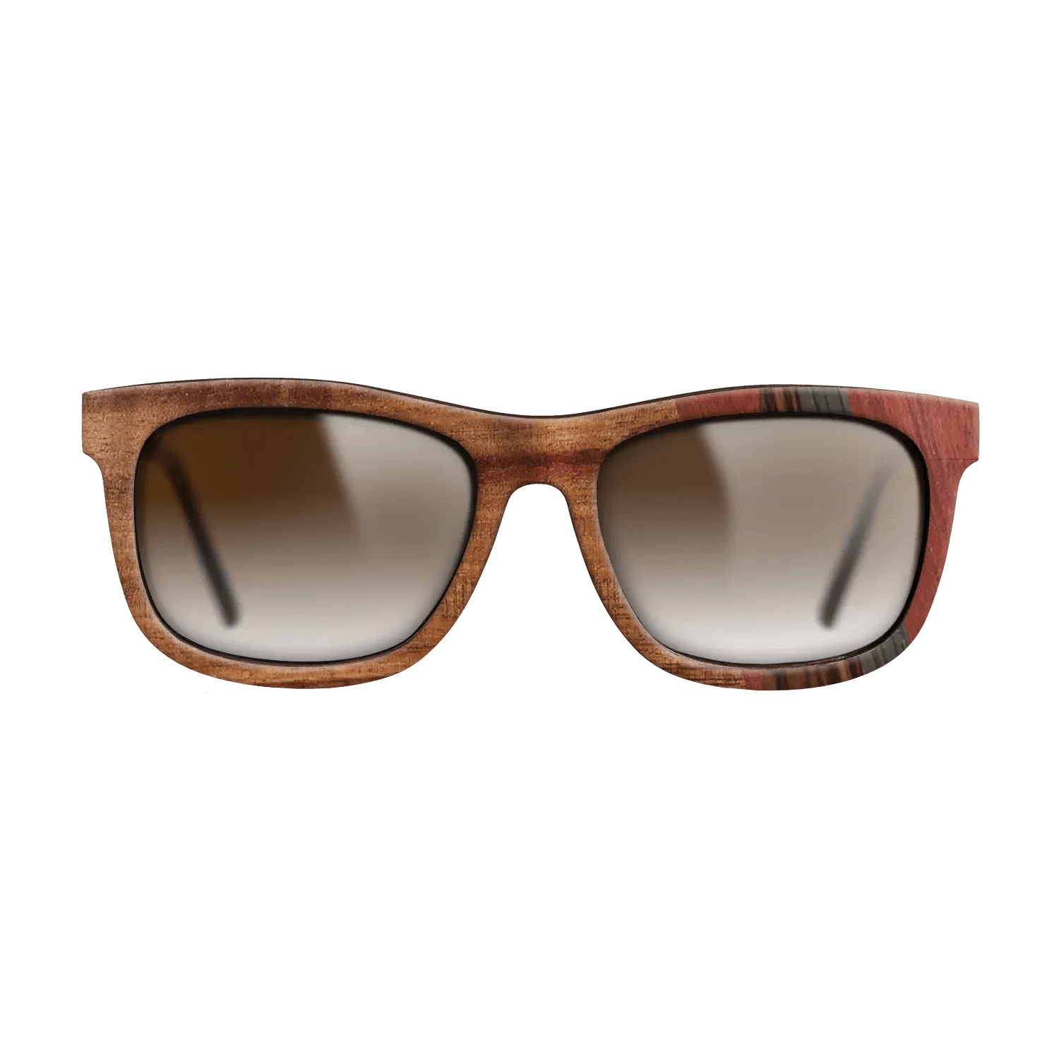 Walnut: Straight Grain,Koa,Poplar Dyed: Red,Kingwood,Fumed Oak: Fractal - The Hero - Square - 879 - SIRIS wood optic