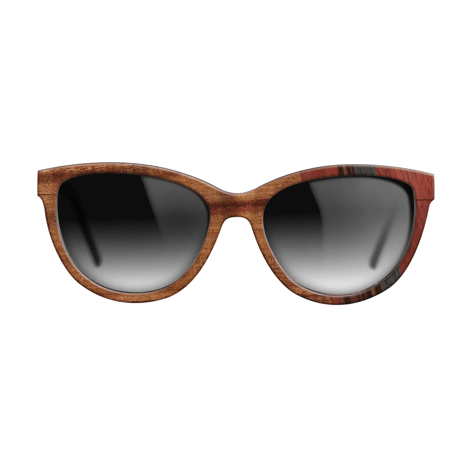 Walnut: Straight Grain,Koa,Poplar Dyed: Red,Kingwood,Fumed Oak: Fractal - The Maiden - Cat - 879 - SIRIS wood optic