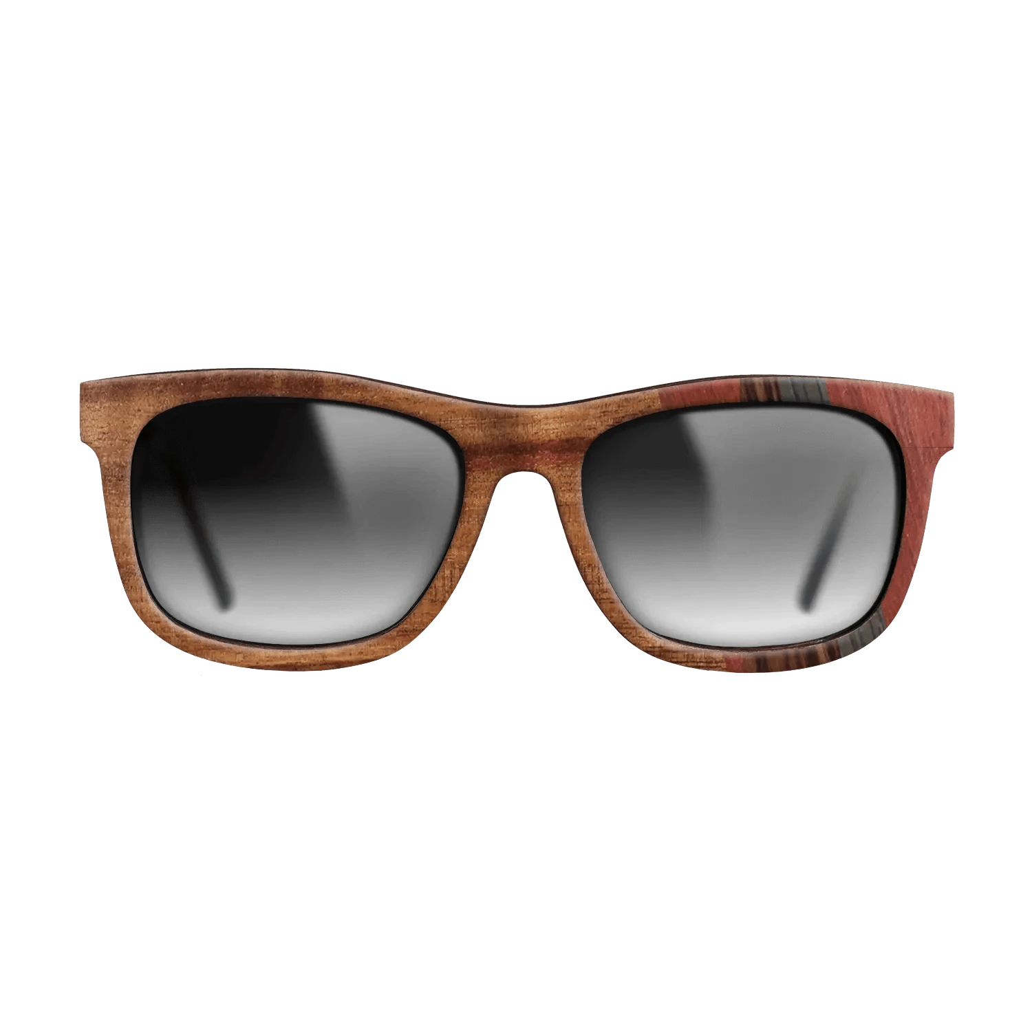 Walnut: Straight Grain,Koa,Poplar Dyed: Red,Kingwood,Fumed Oak: Fractal - The Hero - Square - 879 - SIRIS wood optic