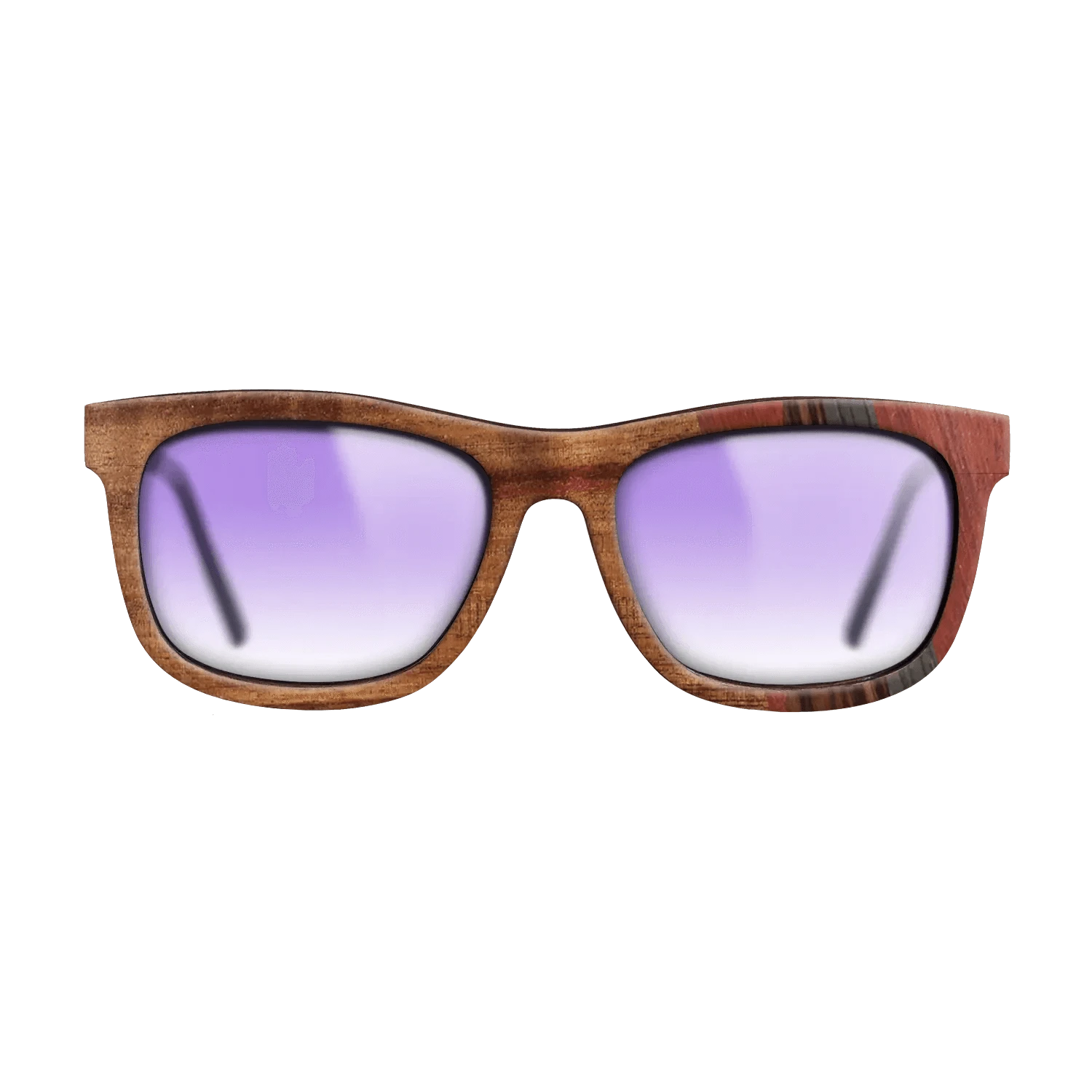 Walnut: Straight Grain,Koa,Poplar Dyed: Red,Kingwood,Fumed Oak: Fractal - The Hero - Square - 879 - SIRIS wood optic