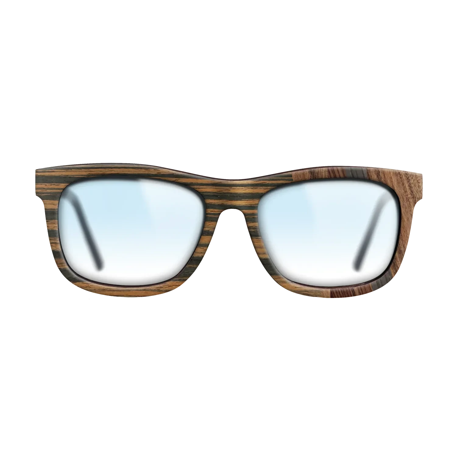 Walnut: Straight Grain,Italian Ebony,Santos Rosewood Dark,Rosewood Reconstituted: Fractal - The Hero - Square - 870 - SIRIS wood optic