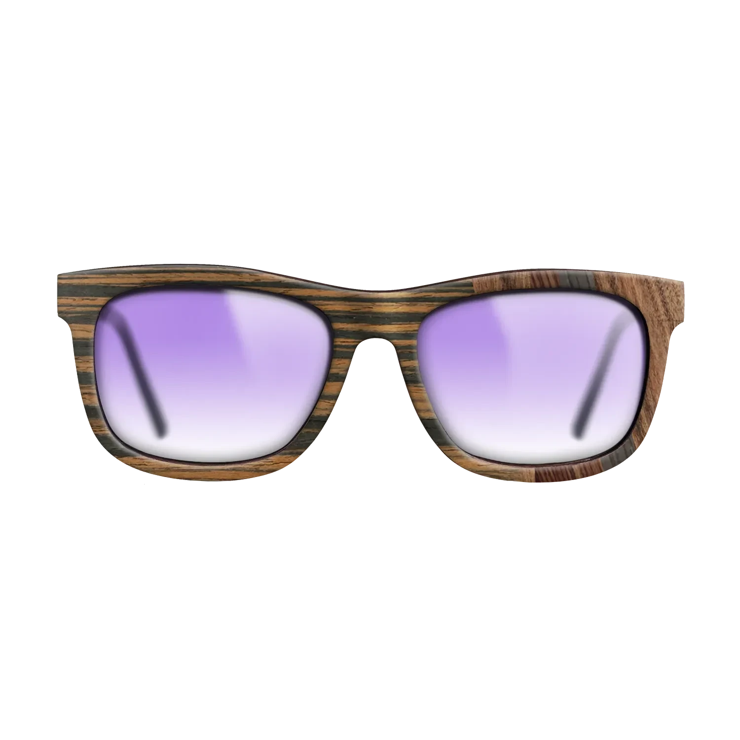 Walnut: Straight Grain,Italian Ebony,Santos Rosewood Dark,Rosewood Reconstituted: Fractal - The Hero - Square - 870 - SIRIS wood optic