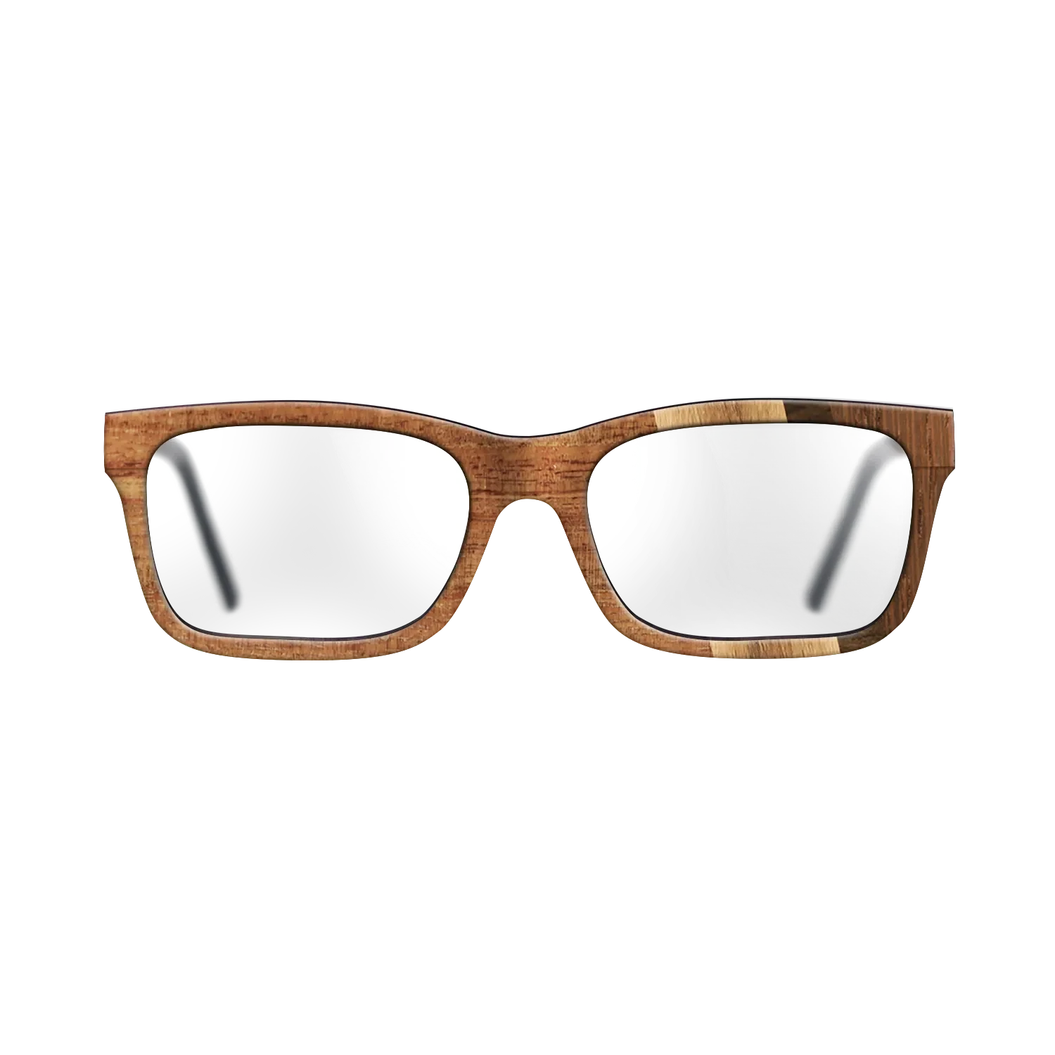 Koa,Wenge,Ziricote Dark Quartered,Fumed Oak,Royal White Ebony: Fractal - The Sage - Rectangle - 1100 - SIRIS wood optic