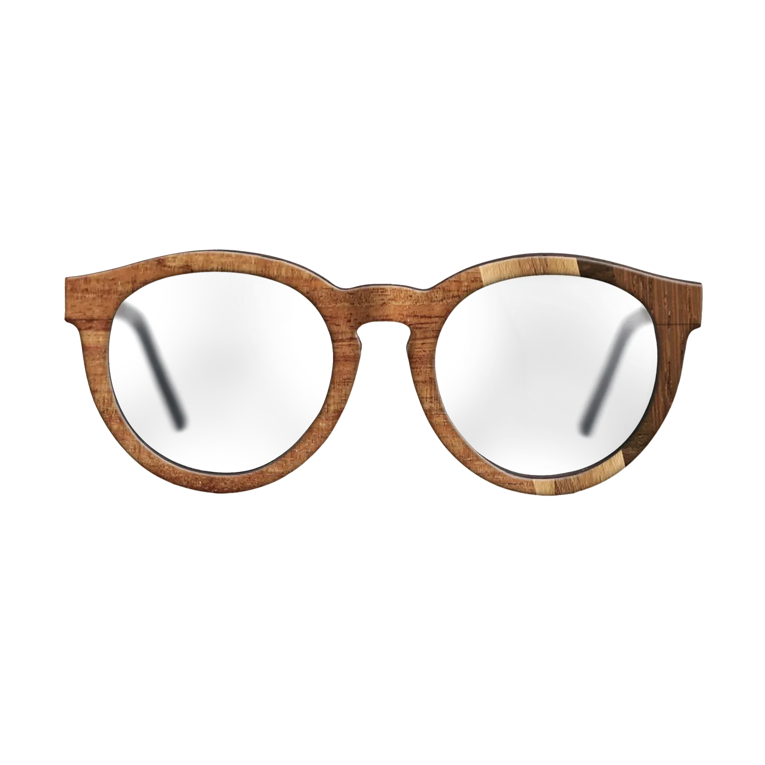 Koa,Wenge,Ziricote Dark Quartered,Fumed Oak,Royal White Ebony: Fractal - The Rebel - Round - 1100 - SIRIS wood optic