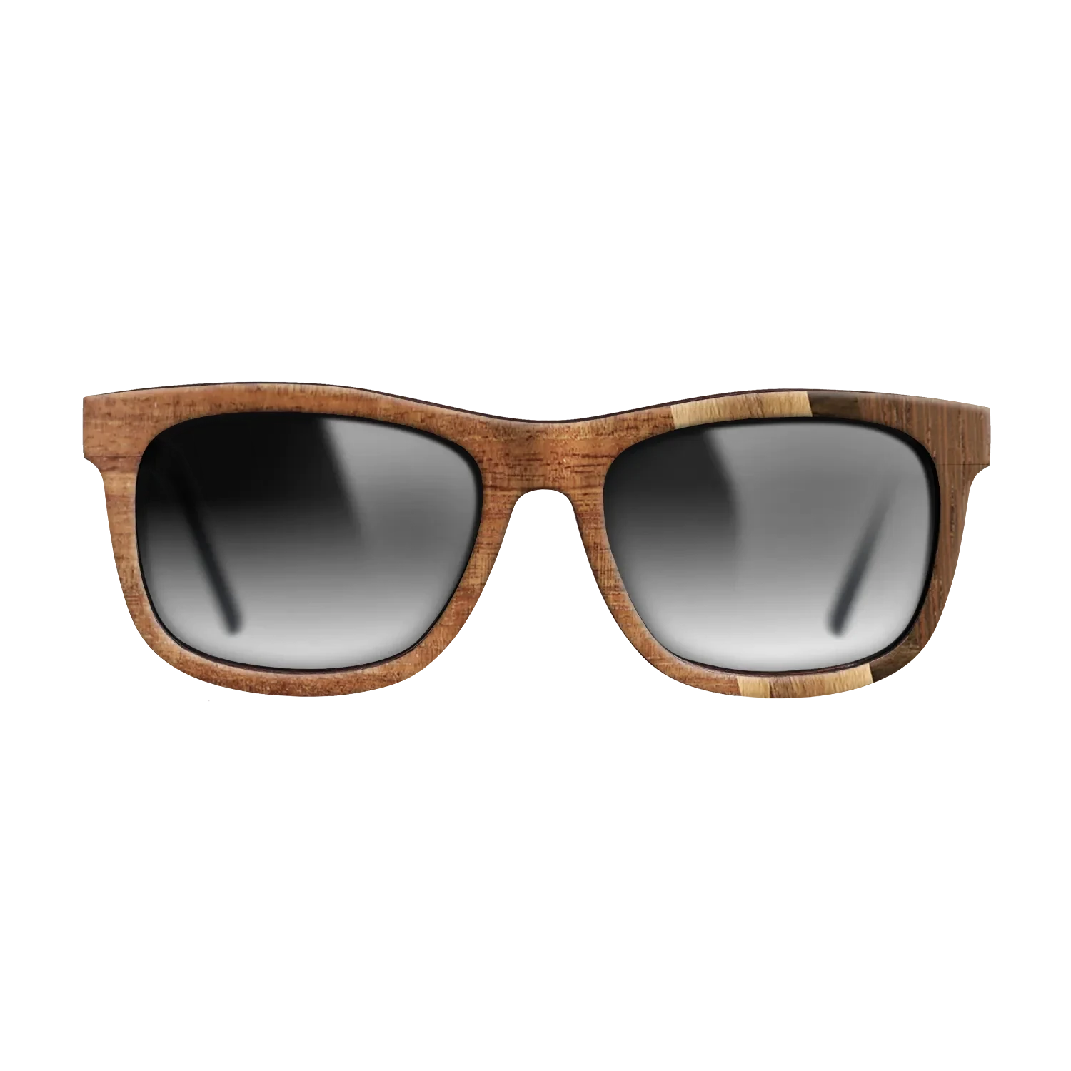 Koa,Wenge,Ziricote Dark Quartered,Fumed Oak,Royal White Ebony: Fractal - The Hero - Square - 1100 - SIRIS wood optic