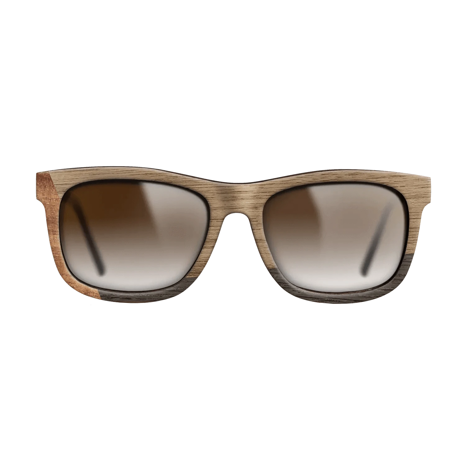 Koa,Walnut: Straight Grain,Fumed Oak: Angle Cut - The Hero - Square - 1352 - SIRIS wood optic