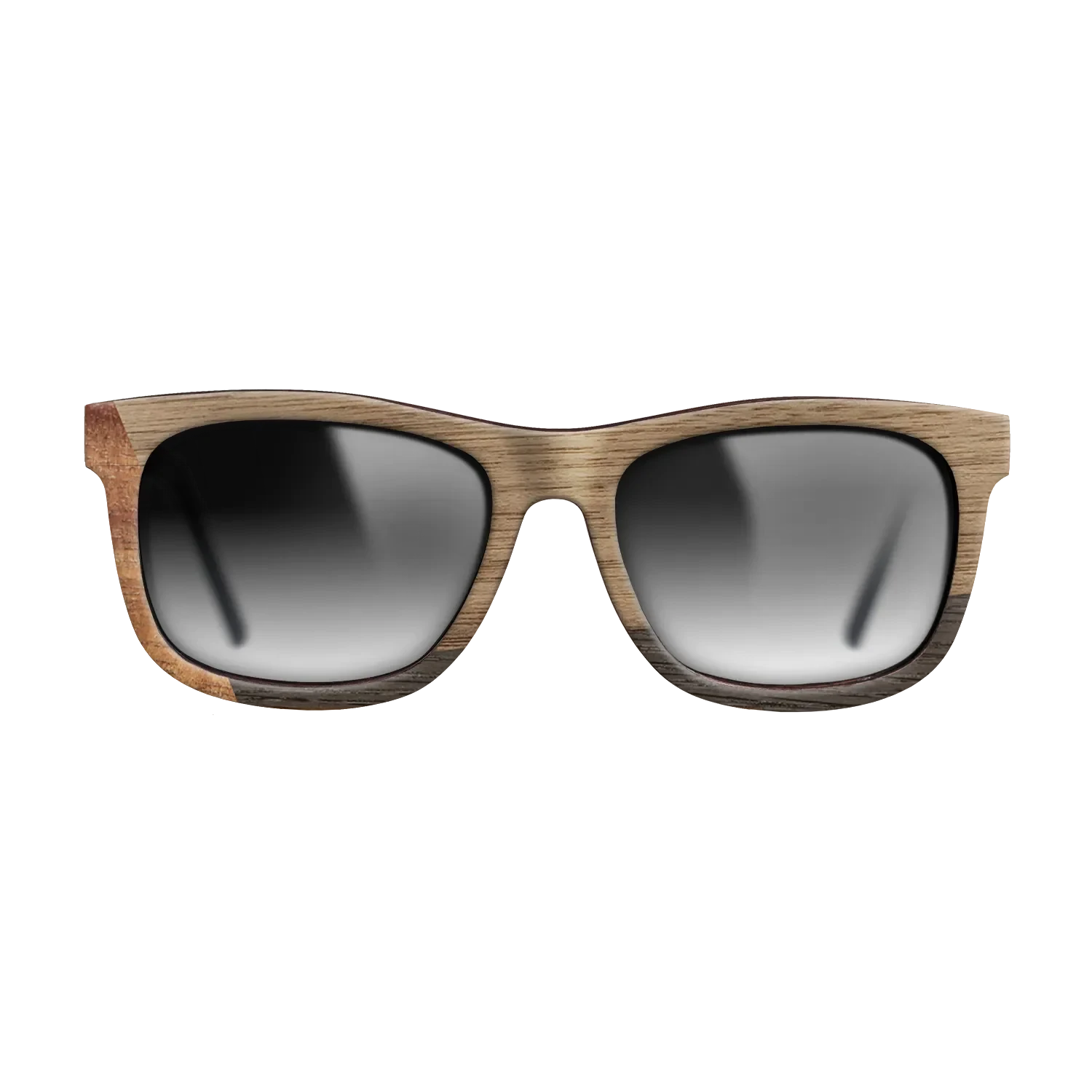 Koa,Walnut: Straight Grain,Fumed Oak: Angle Cut - The Hero - Square - 1352 - SIRIS wood optic