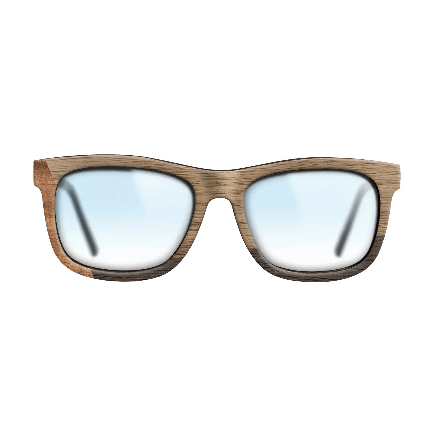 Koa,Walnut: Straight Grain,Fumed Oak: Angle Cut - The Hero - Square - 1352 - SIRIS wood optic