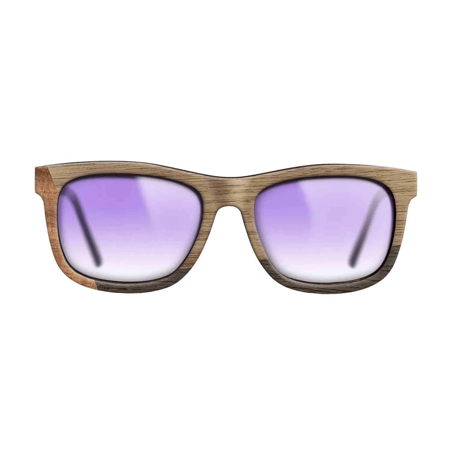 Koa,Walnut: Straight Grain,Fumed Oak: Angle Cut - The Hero - Square - 1352 - SIRIS wood optic