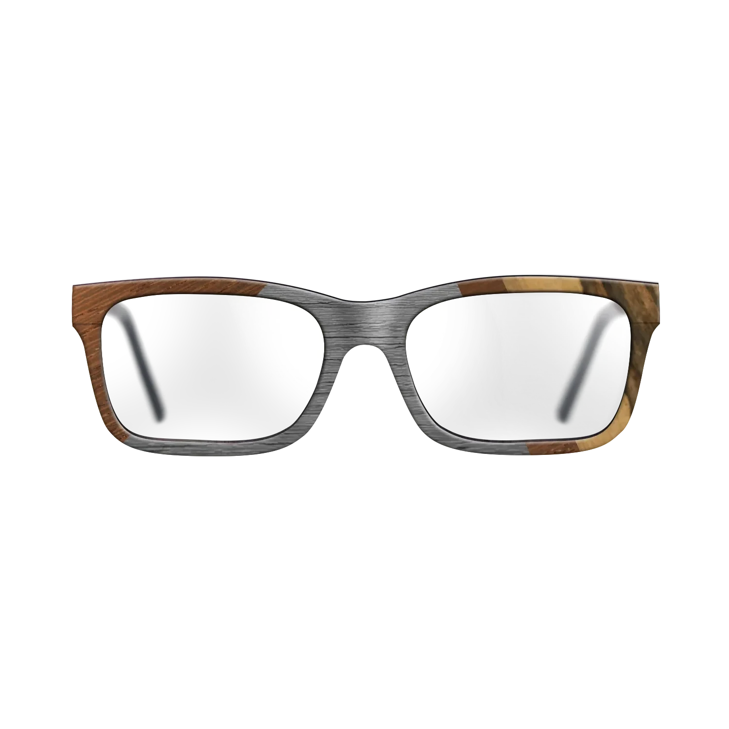 Walnut: Straight Grain,Poplar Dyed: Grey,Wenge,Ziricote Dark Quartered,Royal White Ebony: Angle Cut - The Sage - Rectangle - 990 - SIRIS wood optic