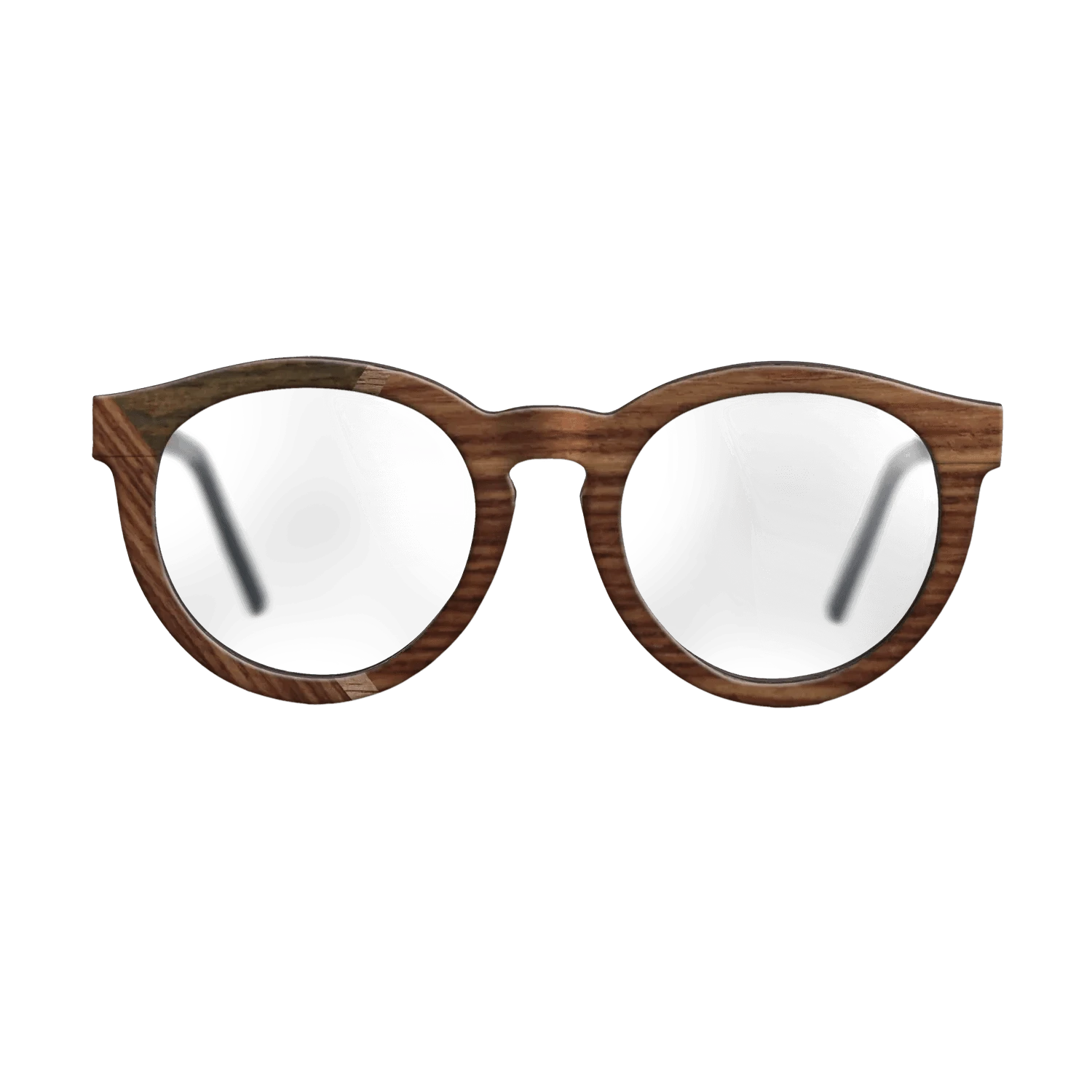 Santos Rosewood Dark,Ziricote Dark Quartered,Walnut: Straight Grain,Rosewood Reconstituted: Weave - The Rebel - Round - 1186 - SIRIS wood optic