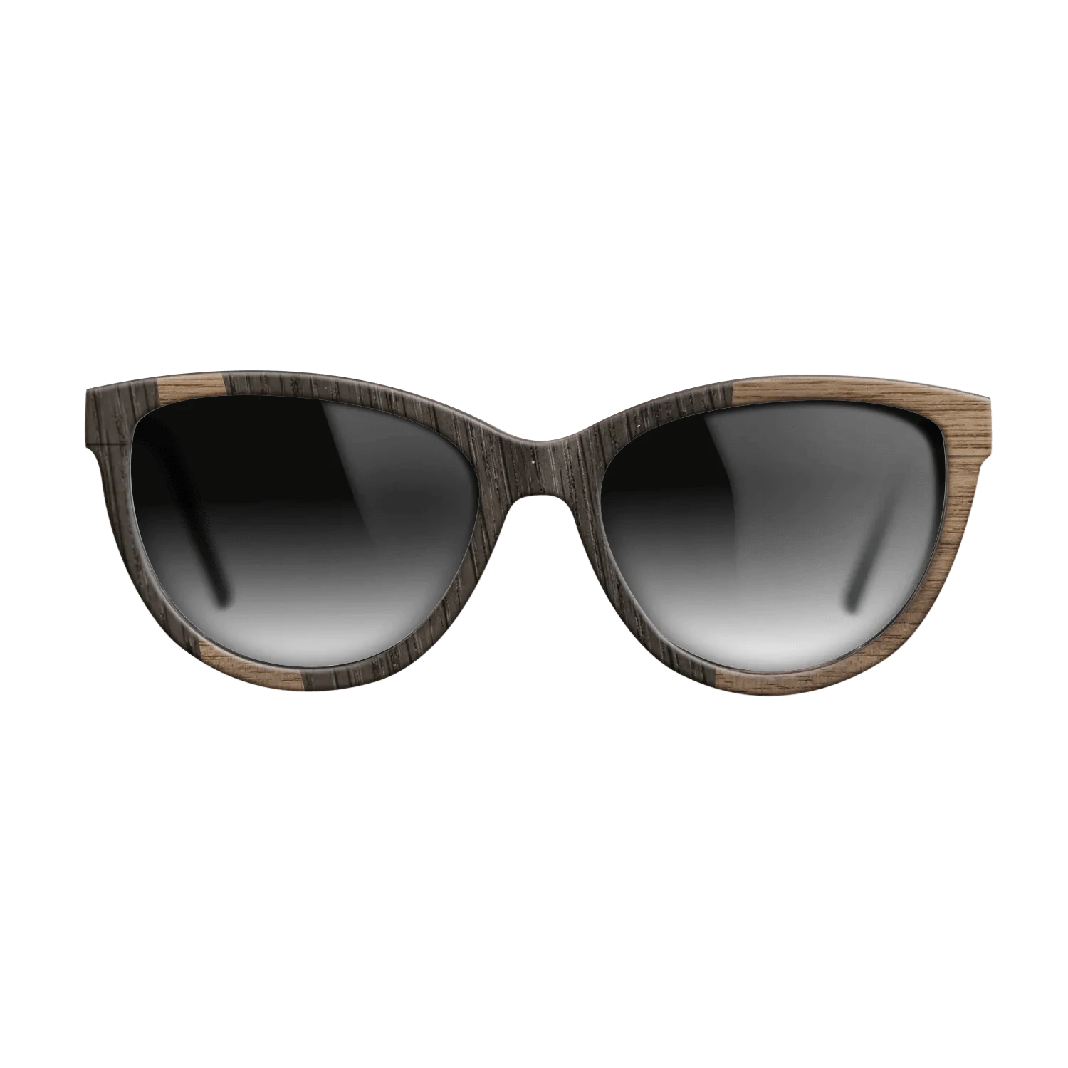 Walnut: Straight Grain,Fumed Oak: Wedge - The Maiden - Cat - 1951 - SIRIS wood optic