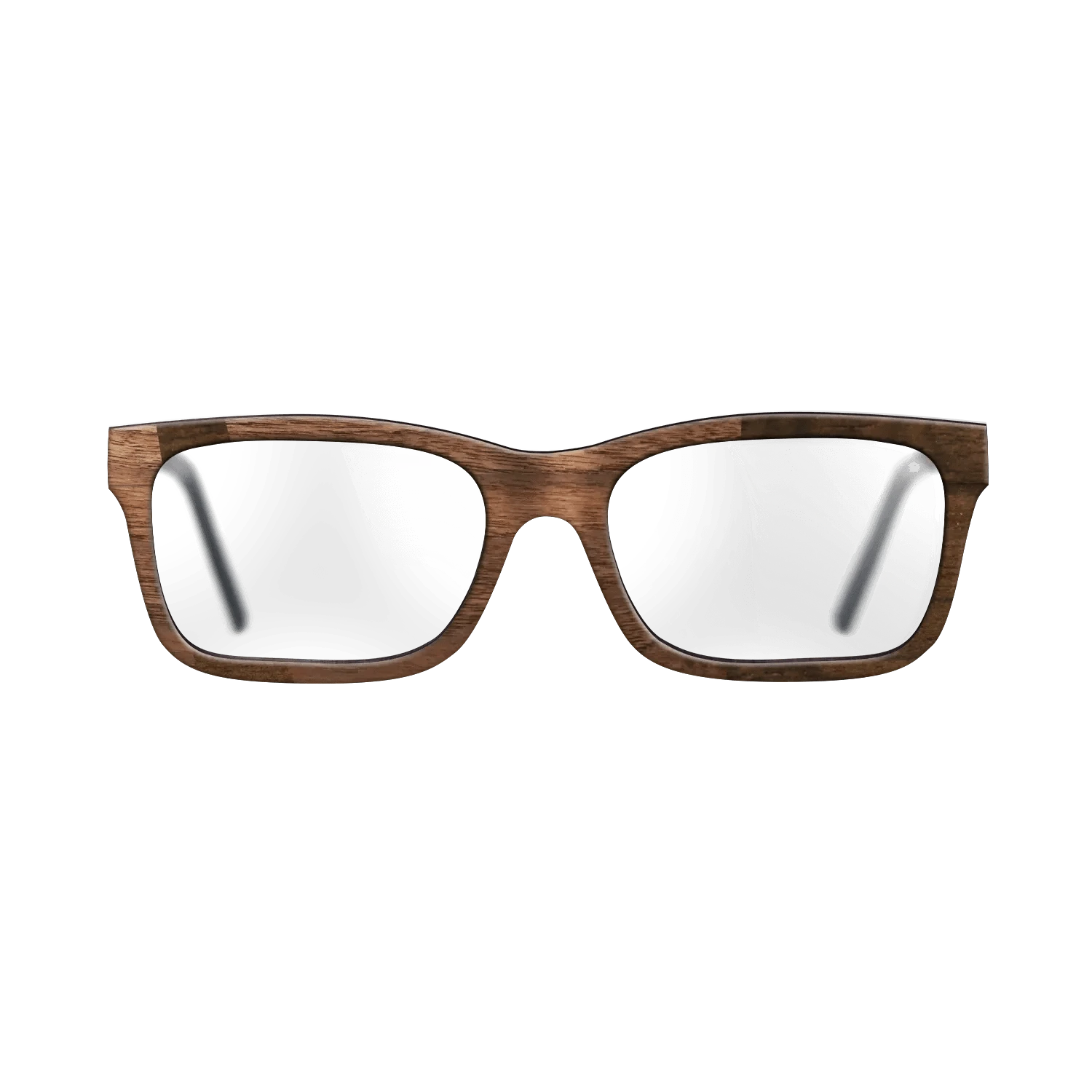 Ziricote Dark Quartered,Walnut Claro Dark: Wedge - The Sage - Rectangle - 1308 - SIRIS wood optic