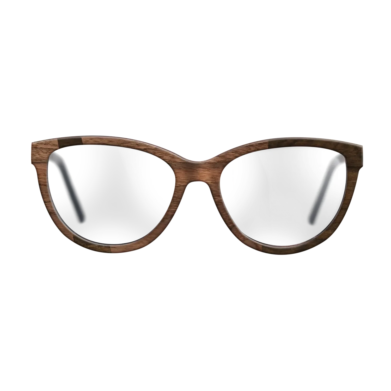 Ziricote Dark Quartered,Walnut Claro Dark: Wedge - The Maiden - Cat - 1308 - SIRIS wood optic