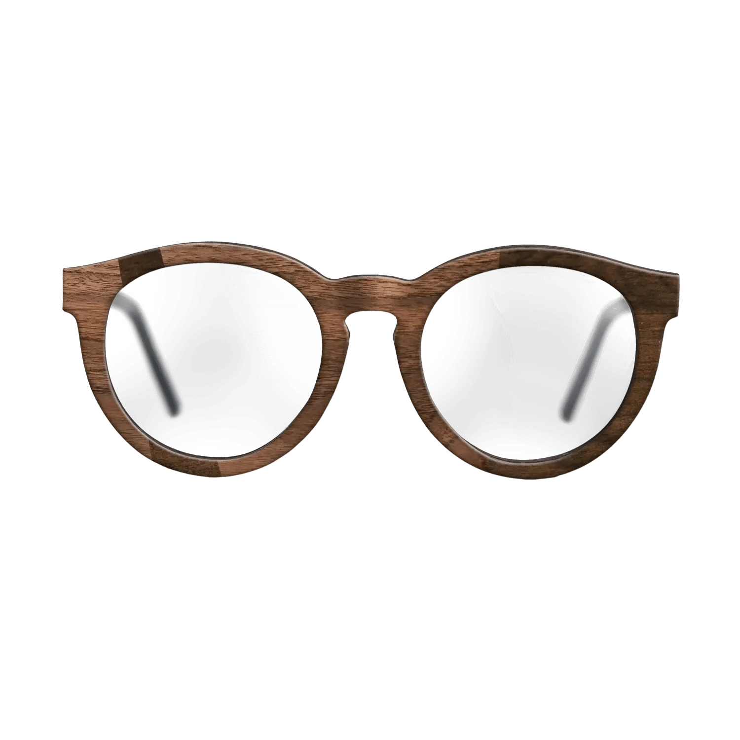 Ziricote Dark Quartered,Walnut Claro Dark: Wedge - The Rebel - Round - 1308 - SIRIS wood optic