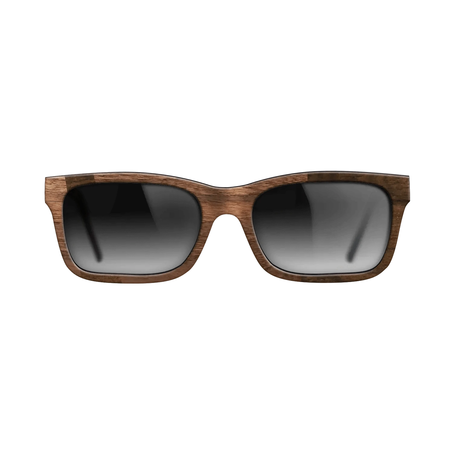 Ziricote Dark Quartered,Walnut Claro Dark: Wedge - The Sage - Rectangle - 1308 - SIRIS wood optic