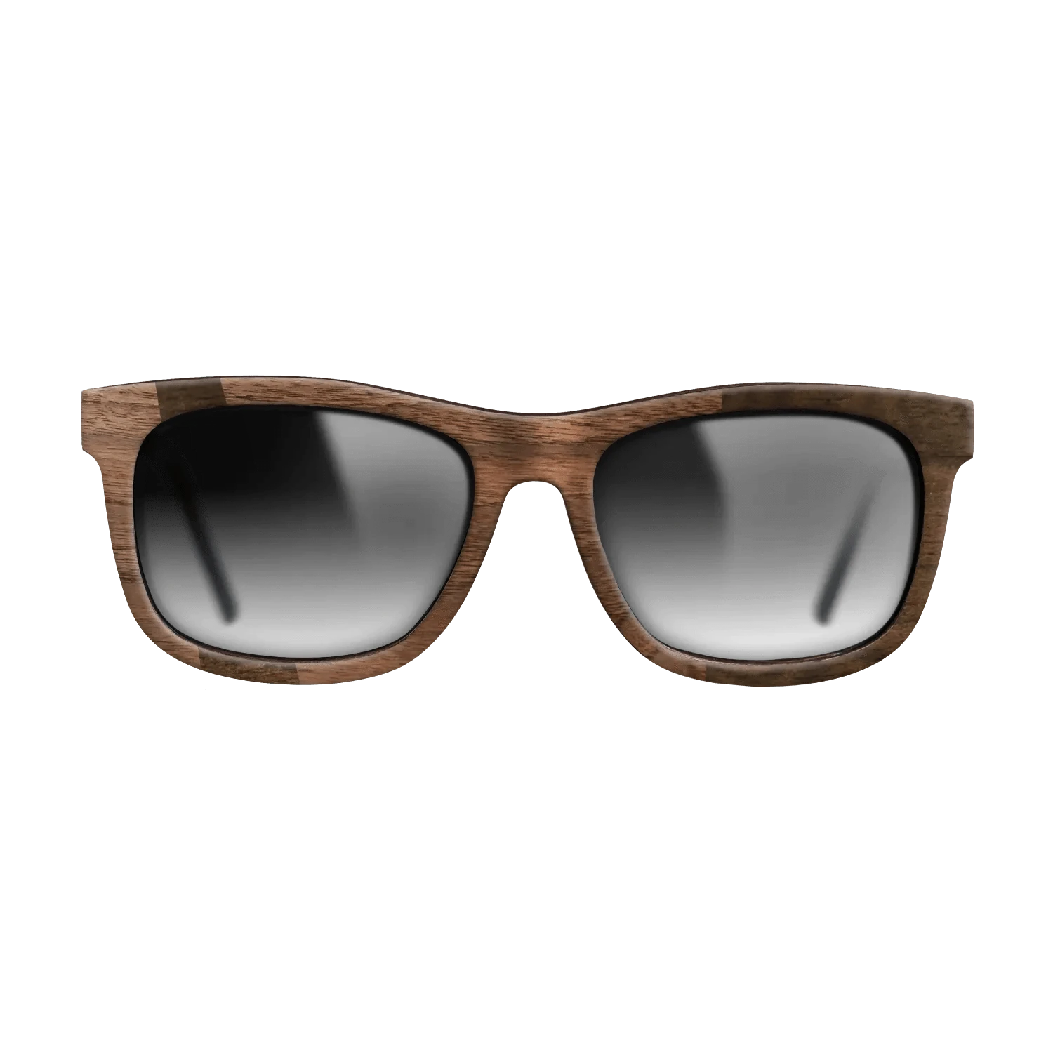 Ziricote Dark Quartered,Walnut Claro Dark: Wedge - The Hero - Square - 1308 - SIRIS wood optic