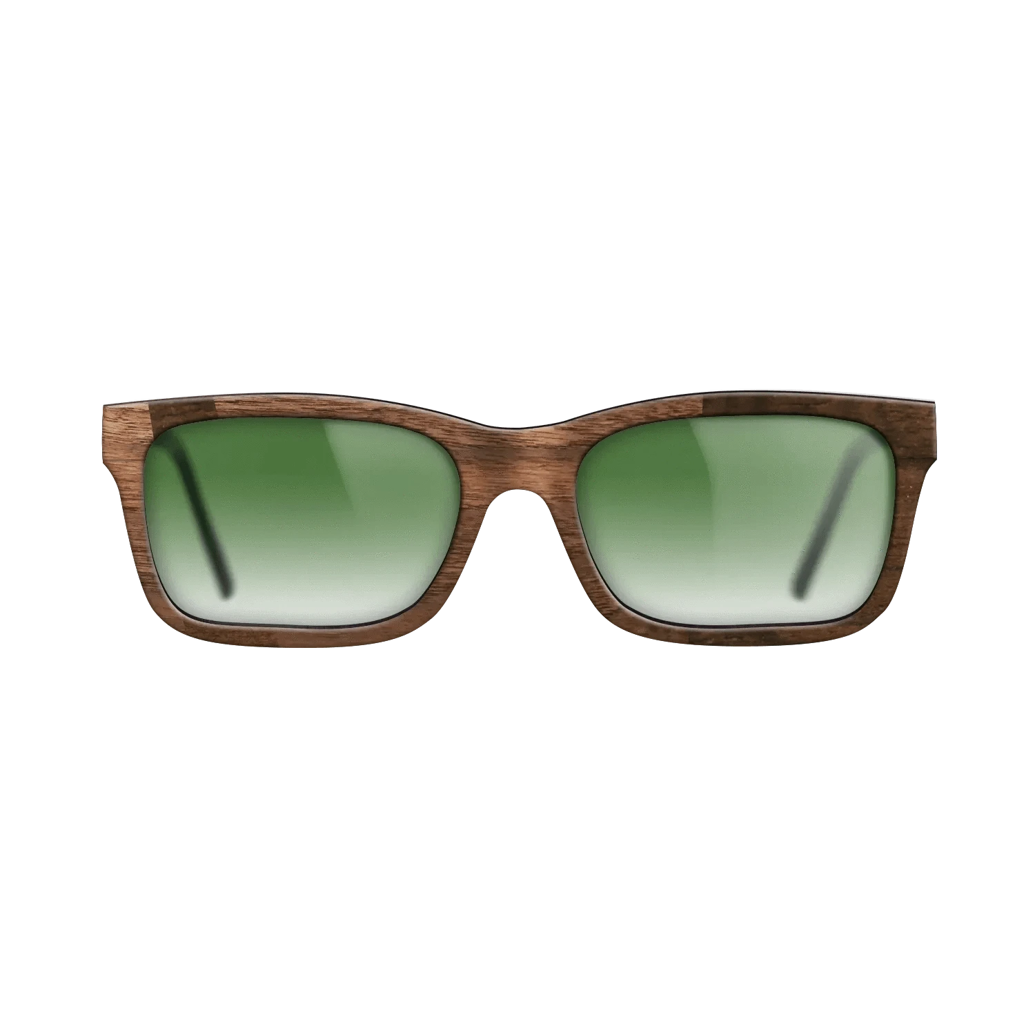 Ziricote Dark Quartered,Walnut Claro Dark: Wedge - The Sage - Rectangle - 1308 - SIRIS wood optic