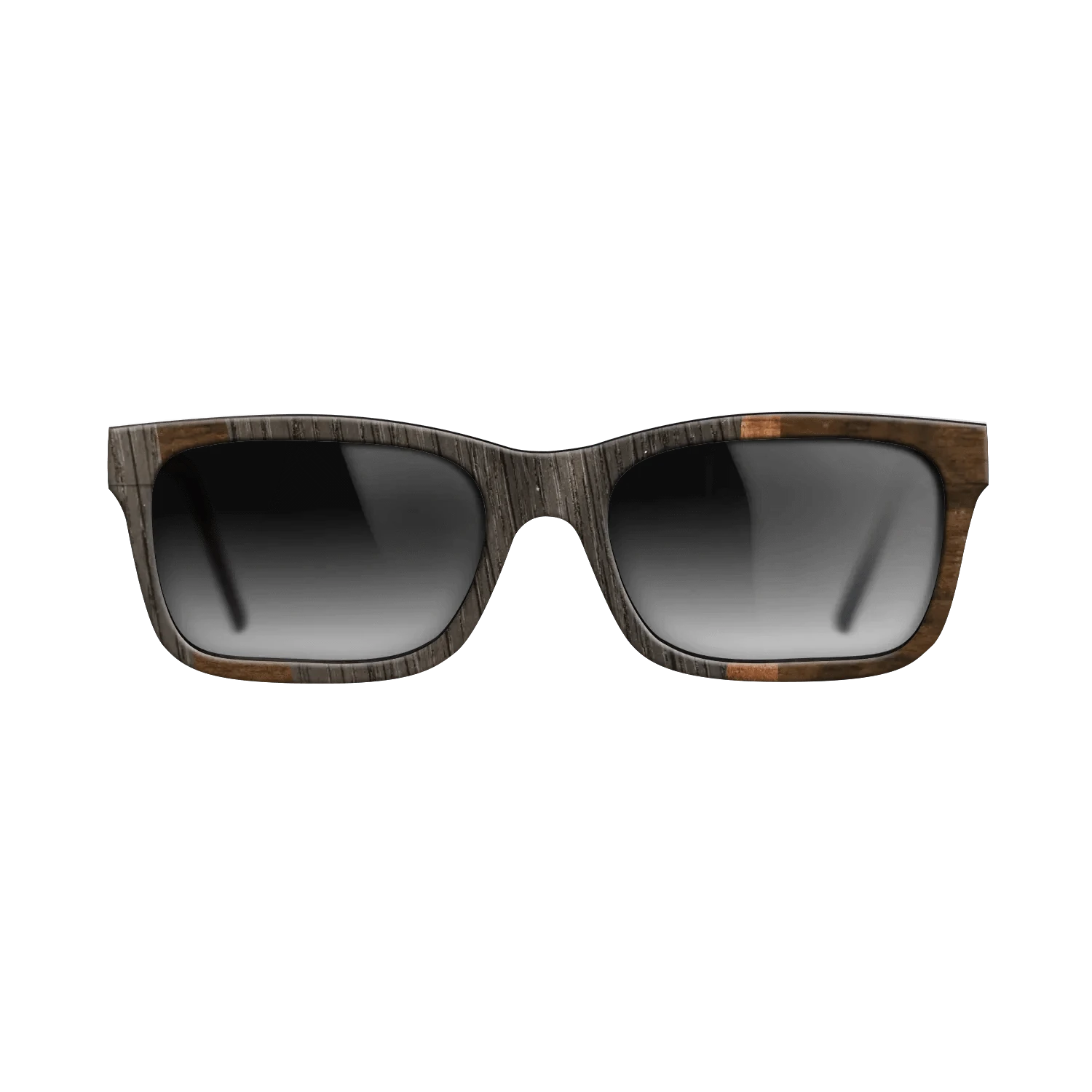 Ziricote Dark Quartered,Koa,Fumed Oak: Wedge - The Sage - Rectangle - 904 - SIRIS wood optic