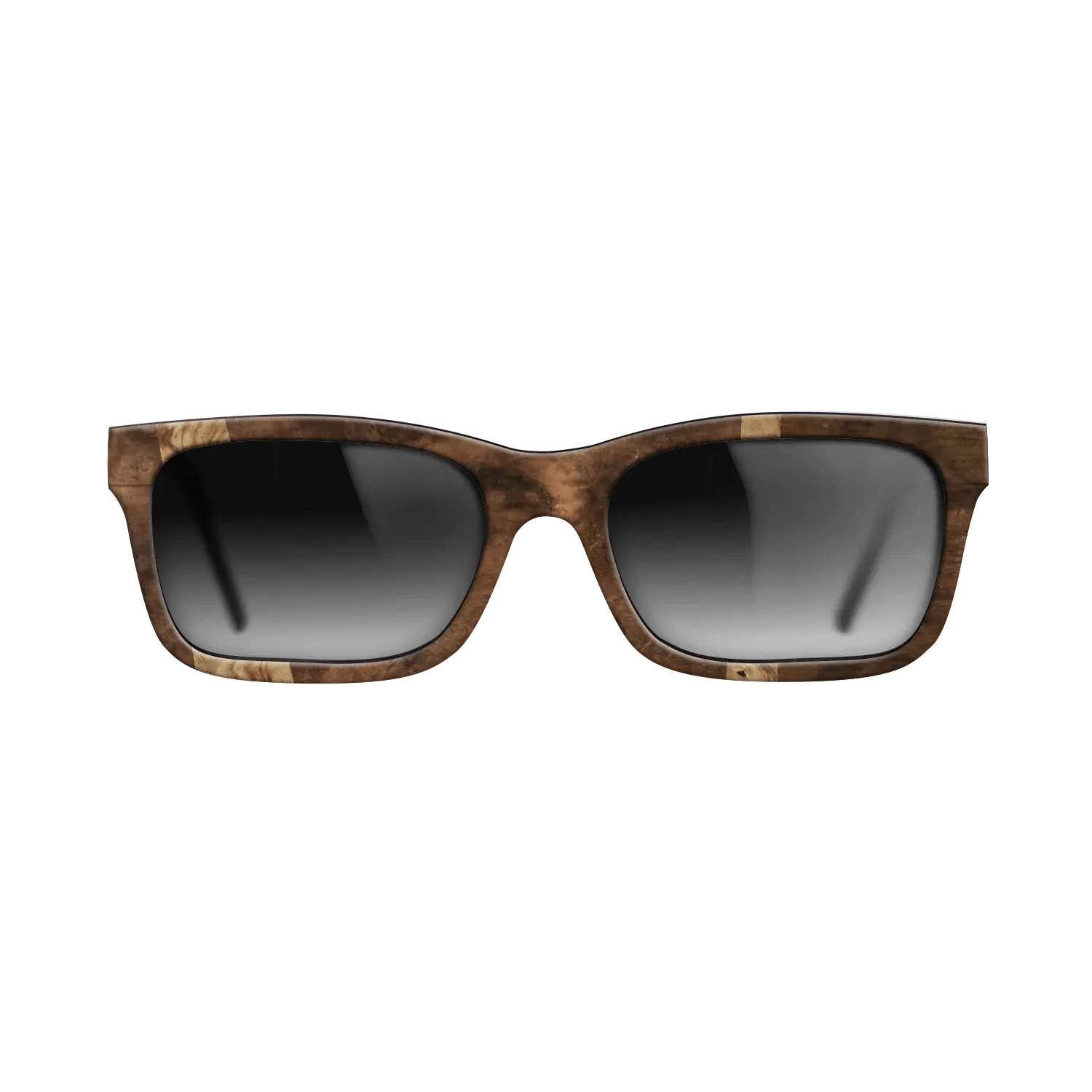 Ziricote Dark Quartered,Walnut Burl,Olive Burl: Wedge - The Sage - Rectangle - 1255 - SIRIS wood optic