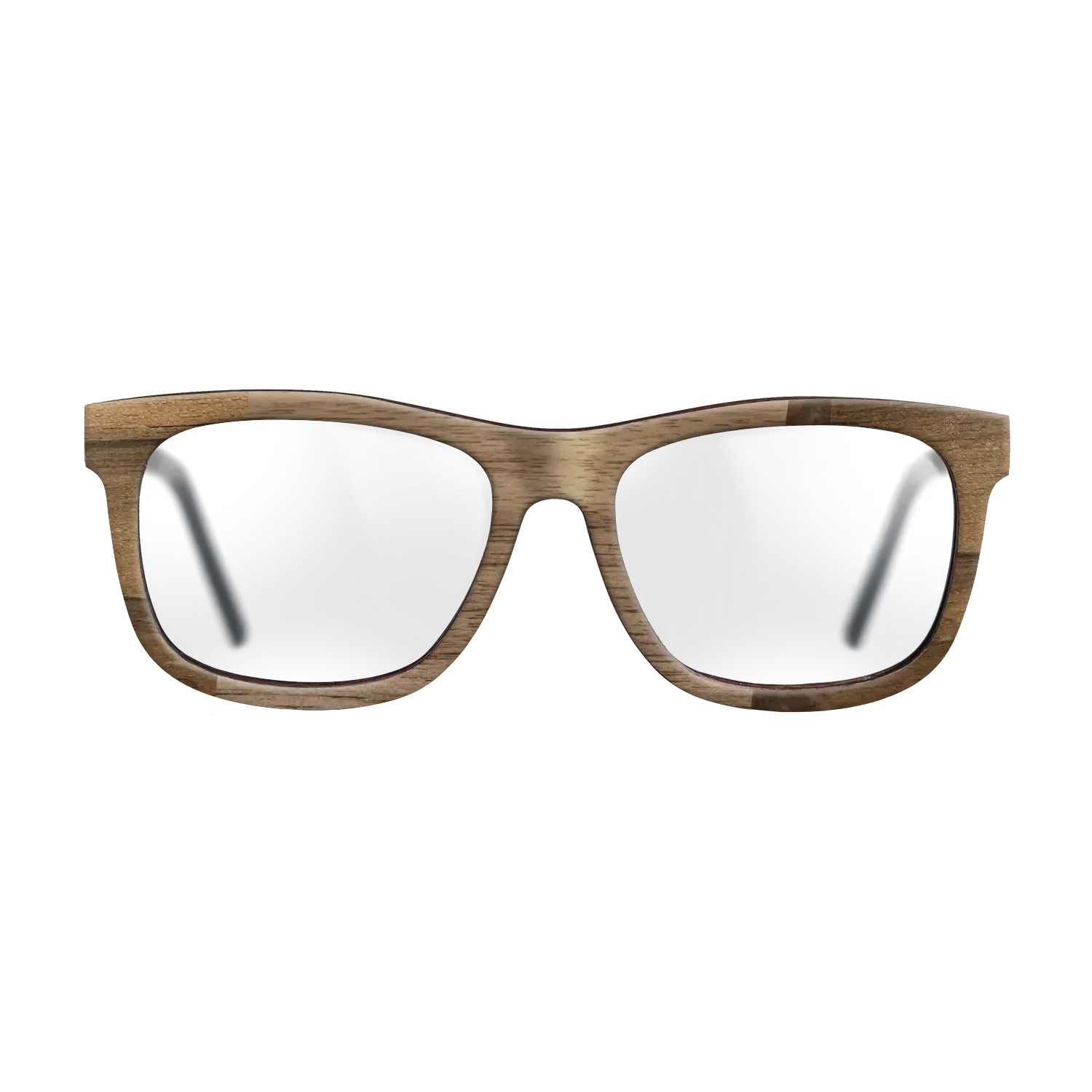 Walnut: Straight Grain,Ziricote Light Quartered,Walnut Burl: Wedge - The Hero - Square - 817 - SIRIS wood optic