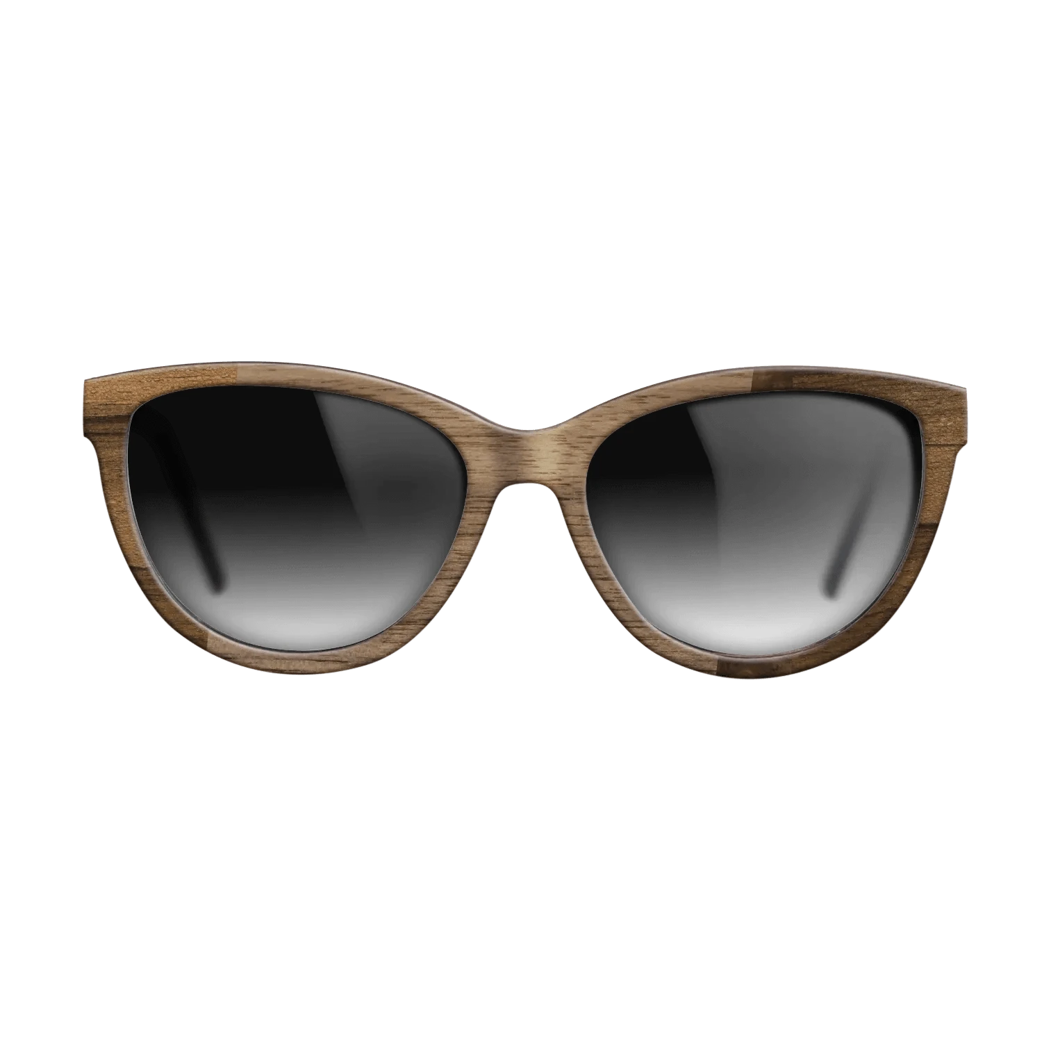 Walnut: Straight Grain,Ziricote Light Quartered,Walnut Burl: Wedge - The Maiden - Cat - 817 - SIRIS wood optic