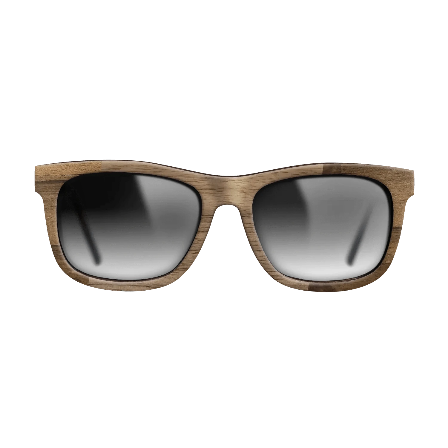 Walnut: Straight Grain,Ziricote Light Quartered,Walnut Burl: Wedge - The Hero - Square - 817 - SIRIS wood optic