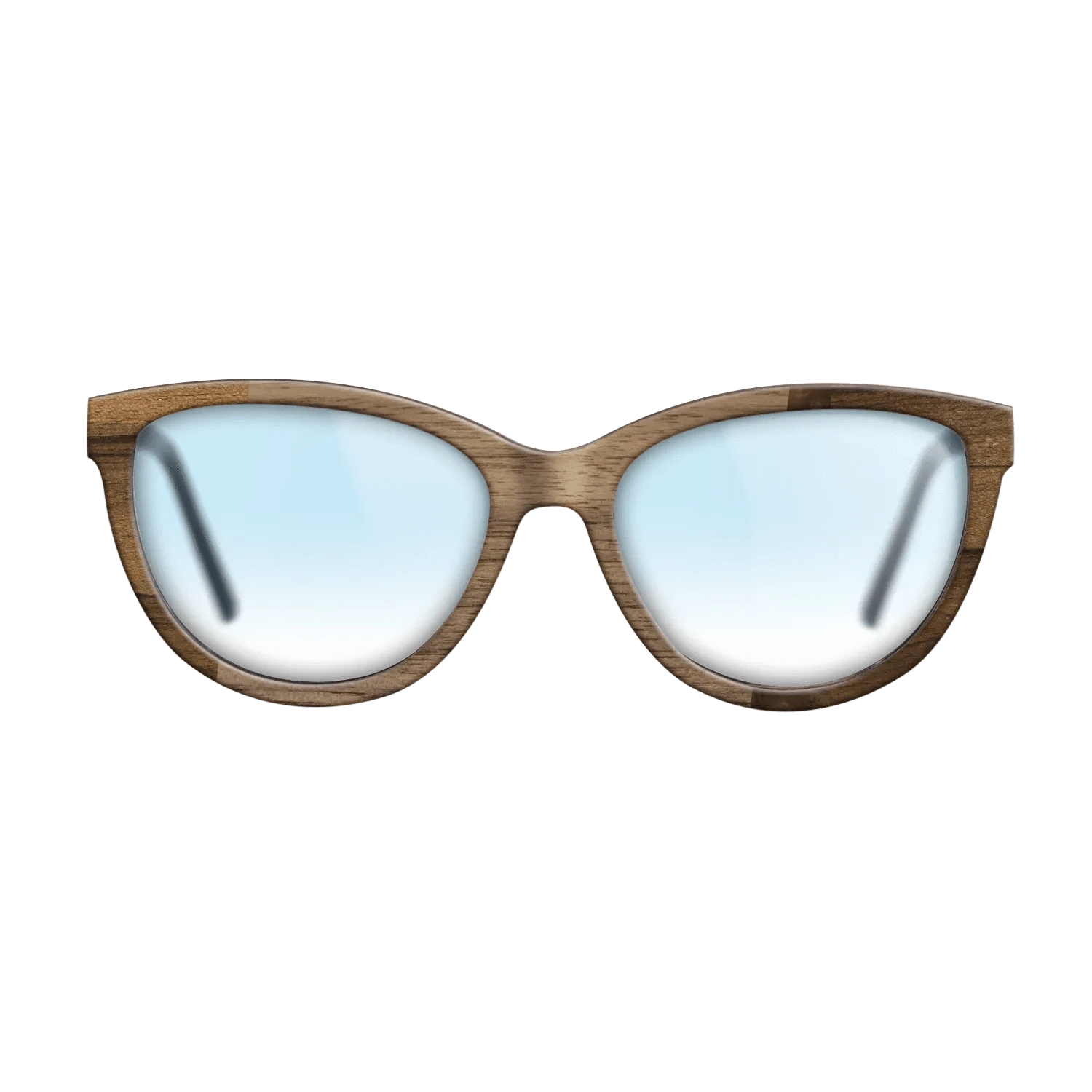 Walnut: Straight Grain,Ziricote Light Quartered,Walnut Burl: Wedge - The Maiden - Cat - 817 - SIRIS wood optic