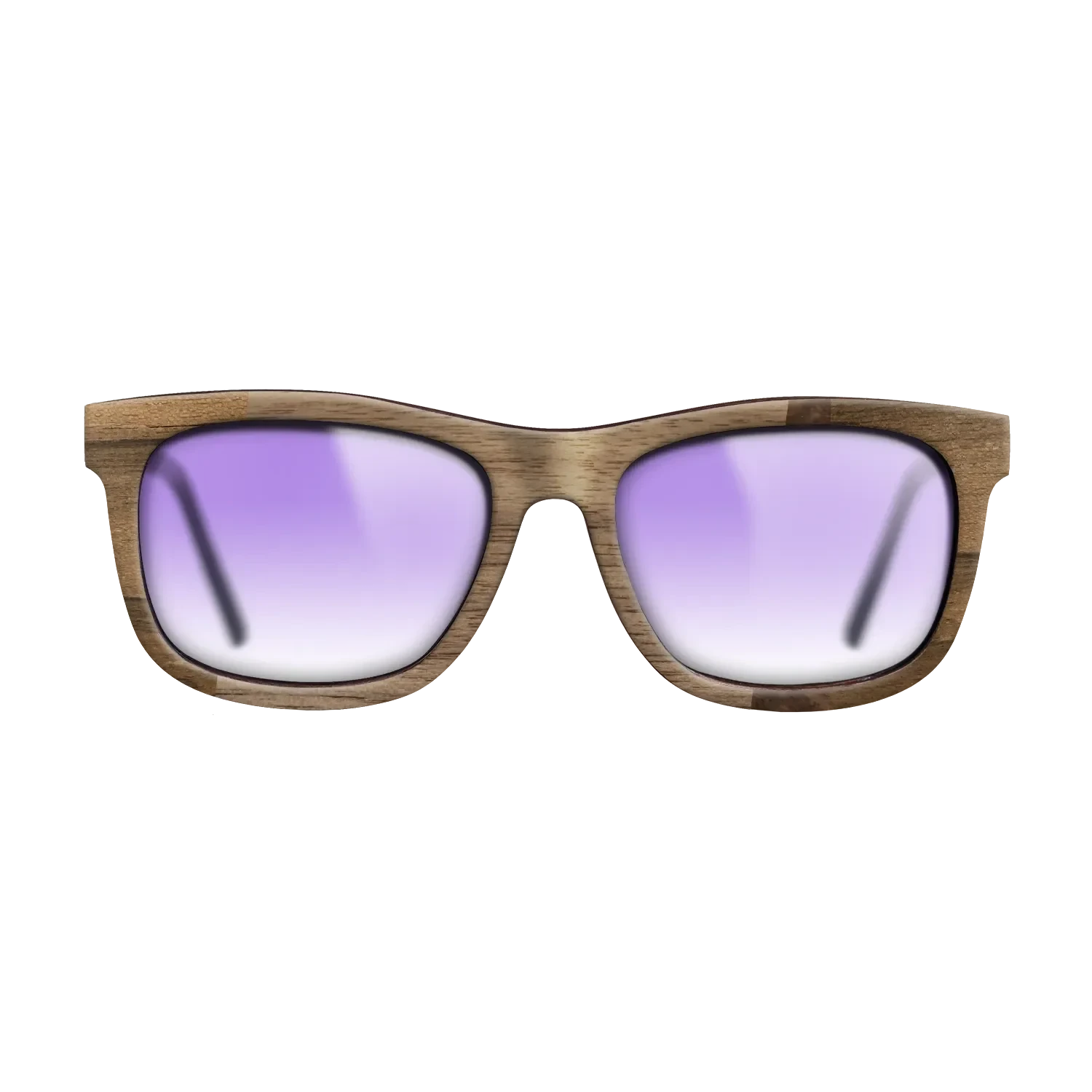 Walnut: Straight Grain,Ziricote Light Quartered,Walnut Burl: Wedge - The Hero - Square - 817 - SIRIS wood optic