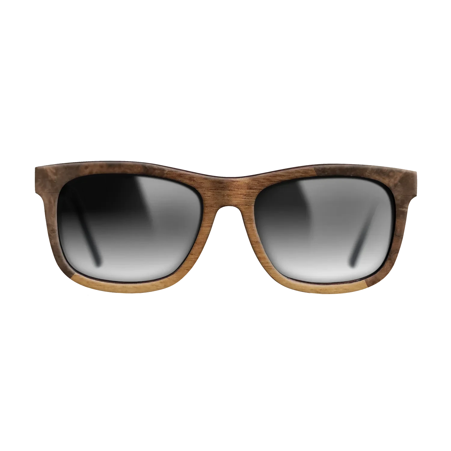 Walnut Claro Light,Walnut Burl: Angle Cut - The Hero - Square - 1555 - SIRIS wood optic