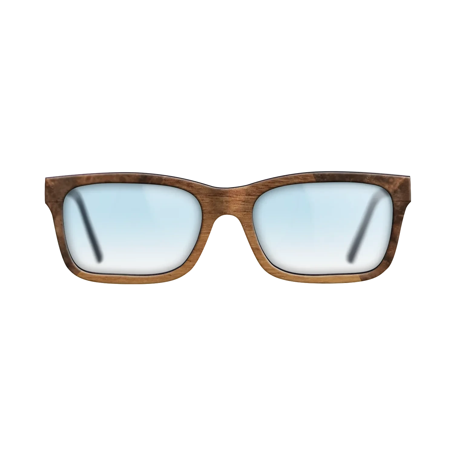 Walnut Claro Light,Walnut Burl: Angle Cut - The Sage - Rectangle - 1555 - SIRIS wood optic