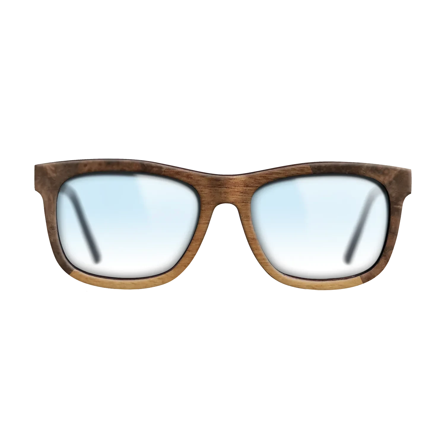 Walnut Claro Light,Walnut Burl: Angle Cut - The Hero - Square - 1555 - SIRIS wood optic