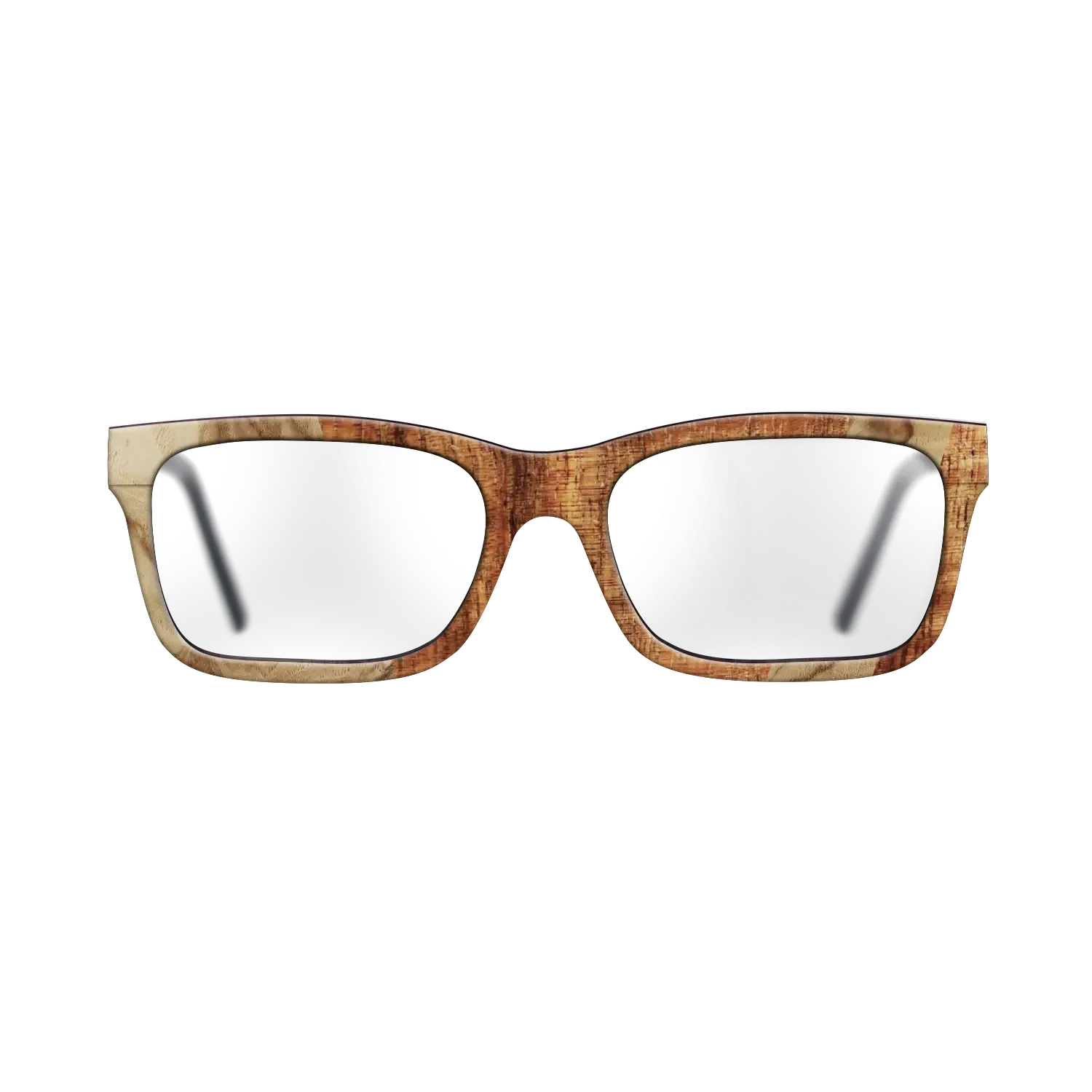 Walnut Burl,Koa,Olive Burl: Angle Cut - The Sage - Rectangle - 1435 - SIRIS wood optic