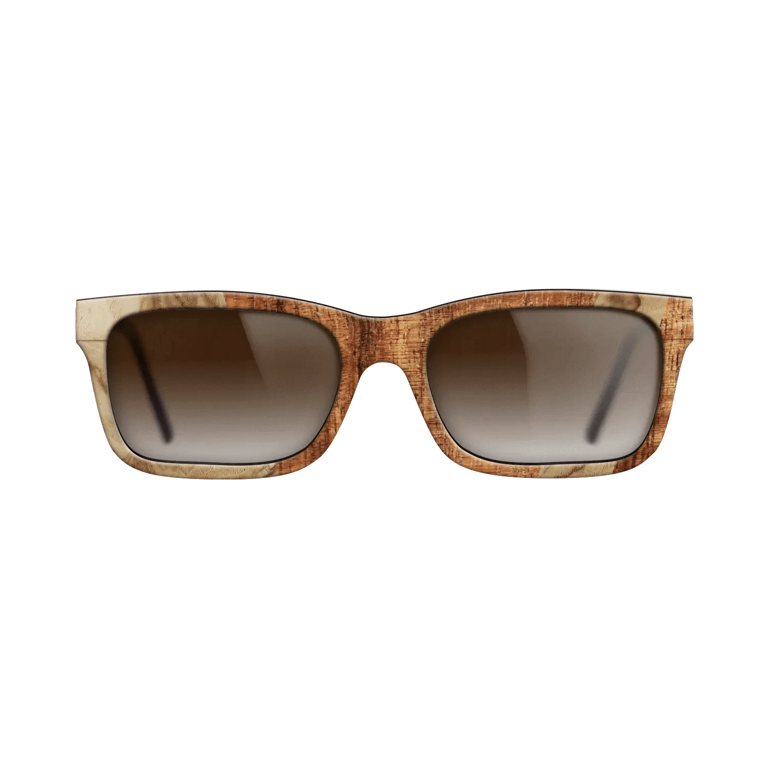 Walnut Burl,Koa,Olive Burl: Angle Cut - The Sage - Rectangle - 1435 - SIRIS wood optic