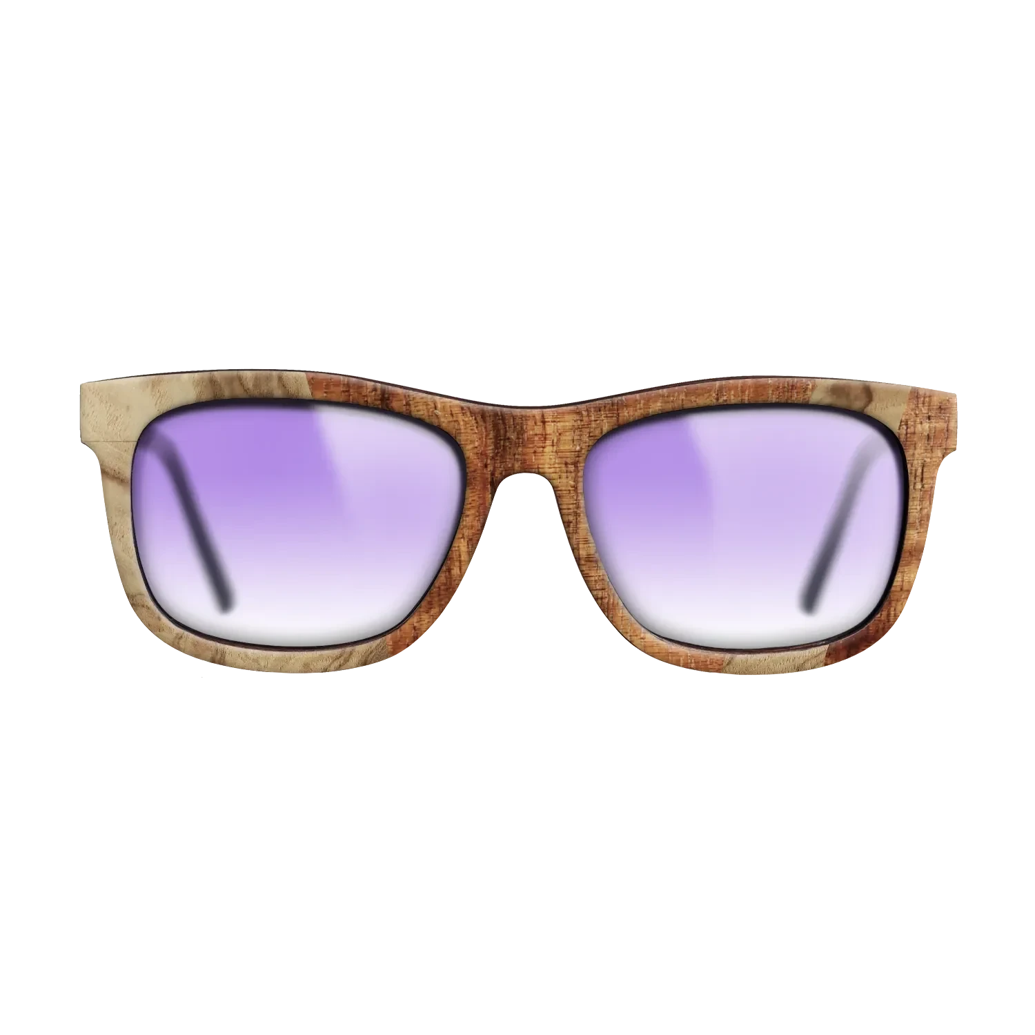 Walnut Burl,Koa,Olive Burl: Angle Cut - The Hero - Square - 1435 - SIRIS wood optic