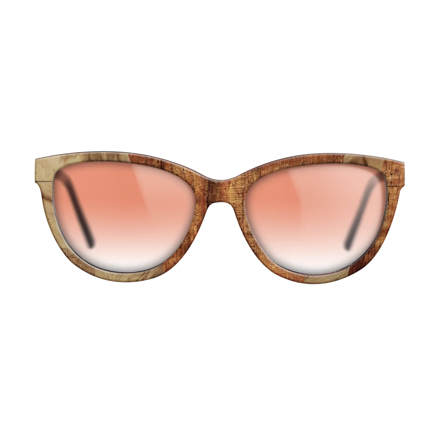 Walnut Burl,Koa,Olive Burl: Angle Cut - The Maiden - Cat - 1435 - SIRIS wood optic