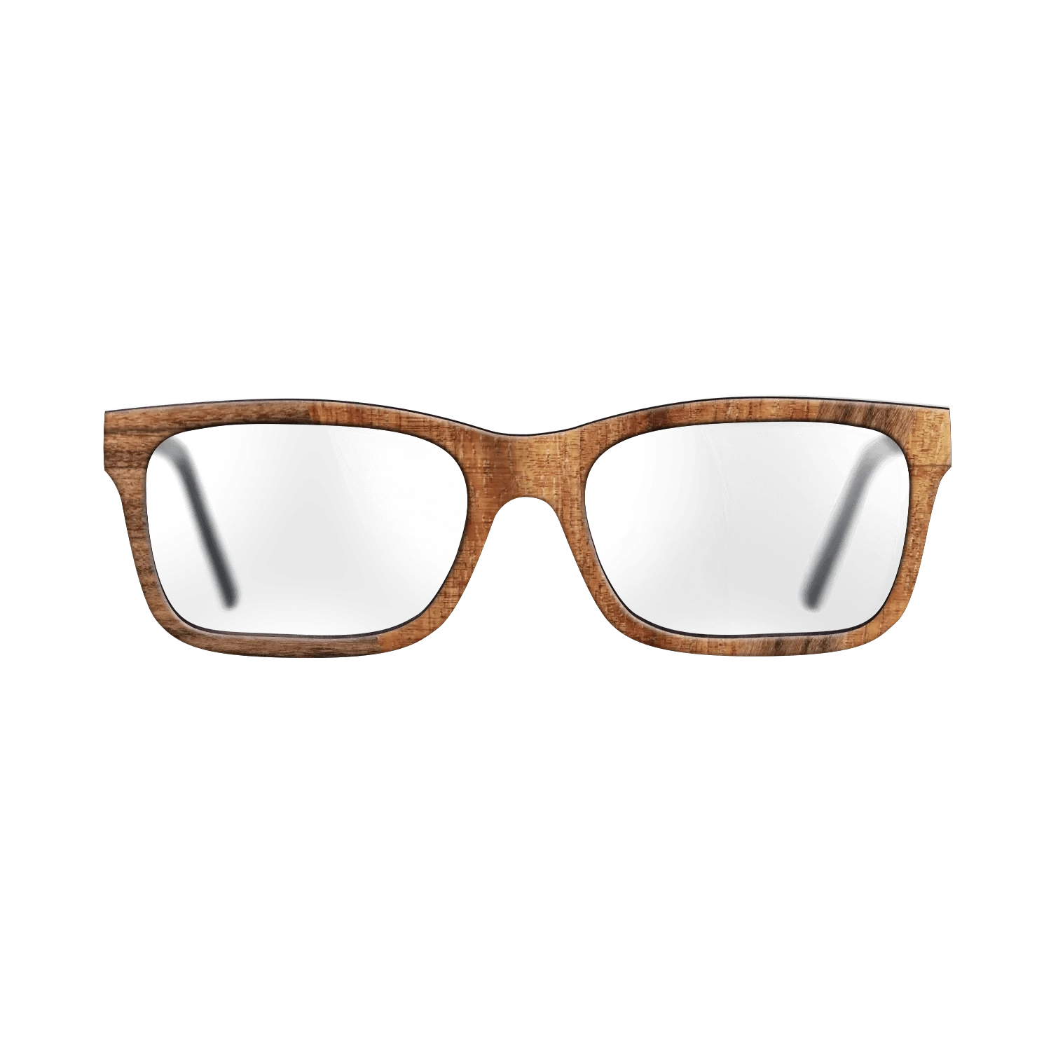 Santos Rosewood Dark,Koa: Angle Cut - The Sage - Rectangle - 1665 - SIRIS wood optic