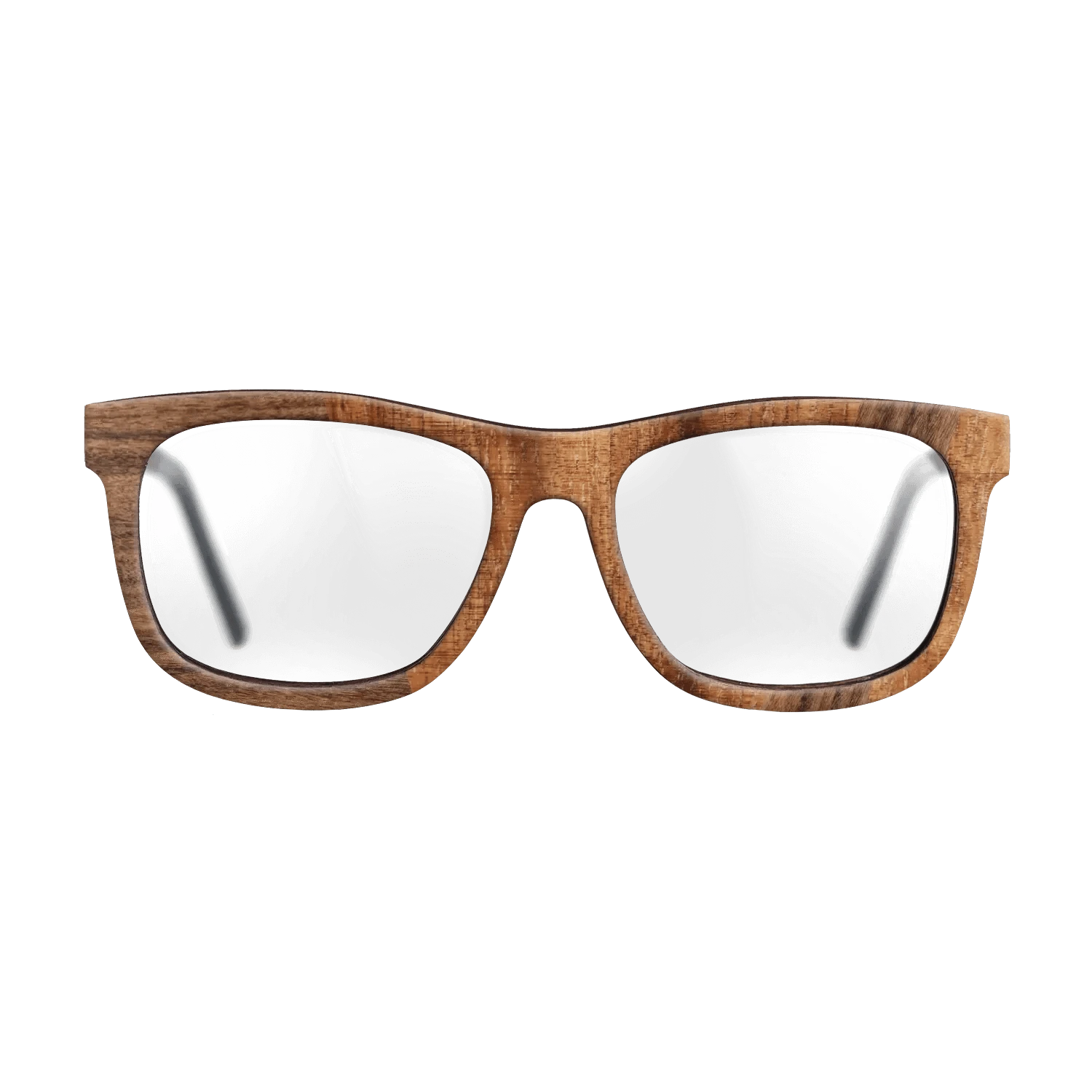 Santos Rosewood Dark,Koa: Angle Cut - The Hero - Square - 1665 - SIRIS wood optic