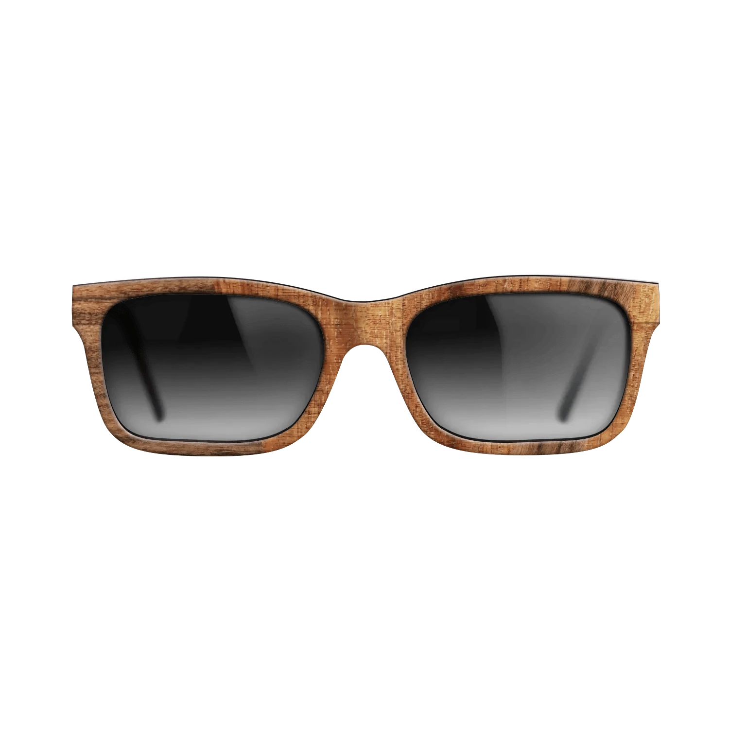 Santos Rosewood Dark,Koa: Angle Cut - The Sage - Rectangle - 1665 - SIRIS wood optic