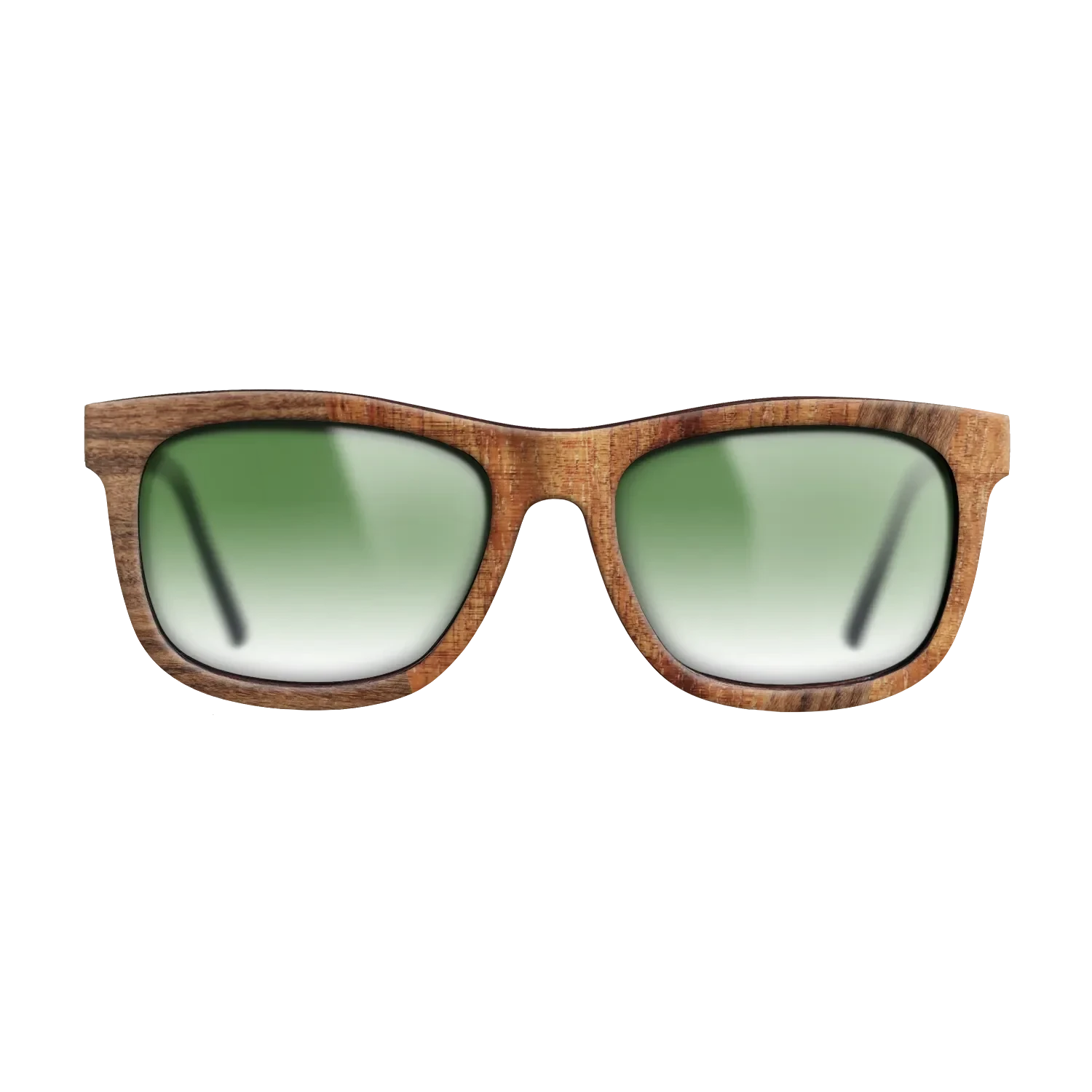 Santos Rosewood Dark,Koa: Angle Cut - The Hero - Square - 1665 - SIRIS wood optic