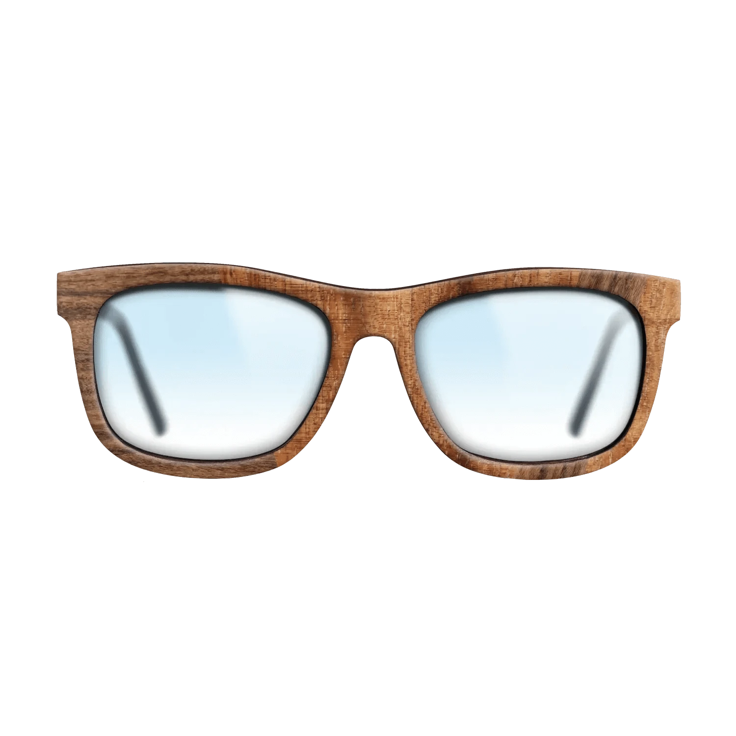 Santos Rosewood Dark,Koa: Angle Cut - The Hero - Square - 1665 - SIRIS wood optic