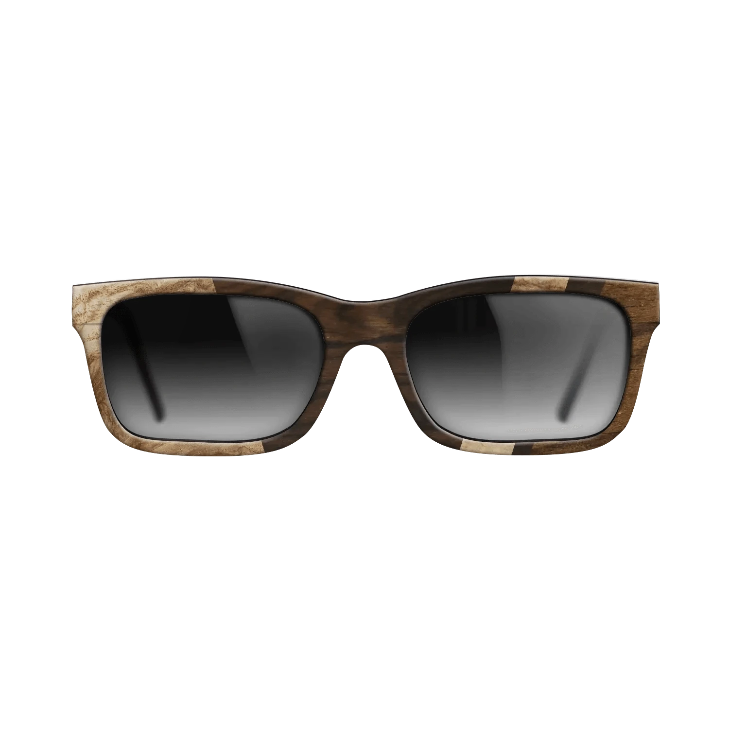 Ziricote Light Quartered,Ziricote Dark Quartered,Olive Burl,Walnut: Straight Grain: Angle Cut - The Sage - Rectangle - 1737 - SIRIS wood optic