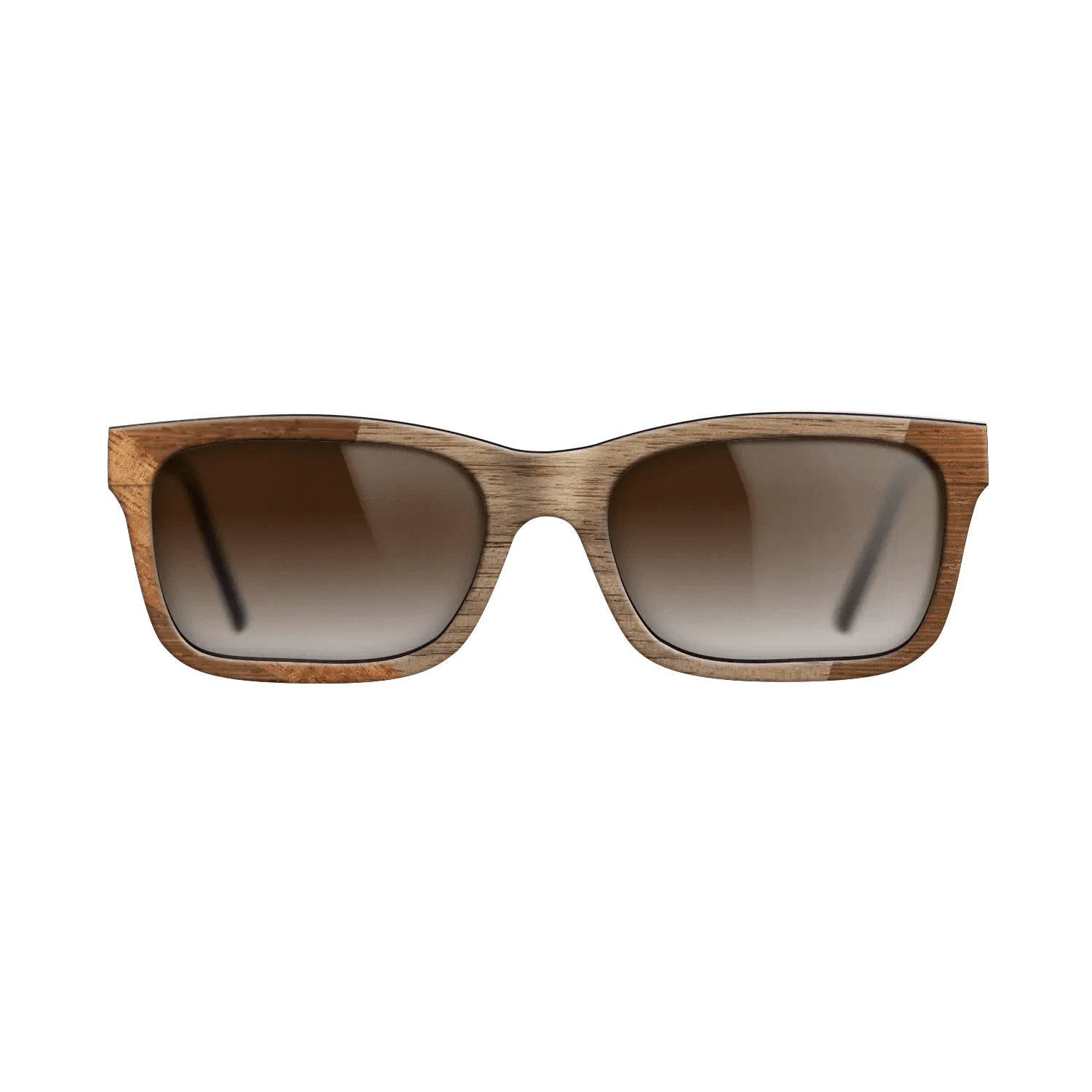 Koa,Walnut: Straight Grain,Wenge,Fumed Oak: Wedge - The Sage - Rectangle - 2038 - SIRIS wood optic