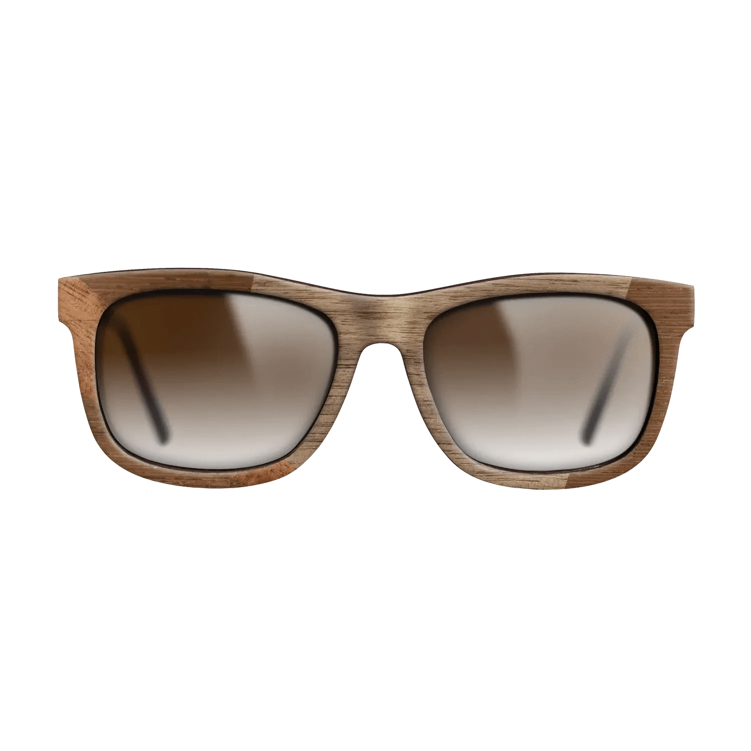 Koa,Walnut: Straight Grain,Wenge,Fumed Oak: Wedge - The Hero - Square - 2038 - SIRIS wood optic